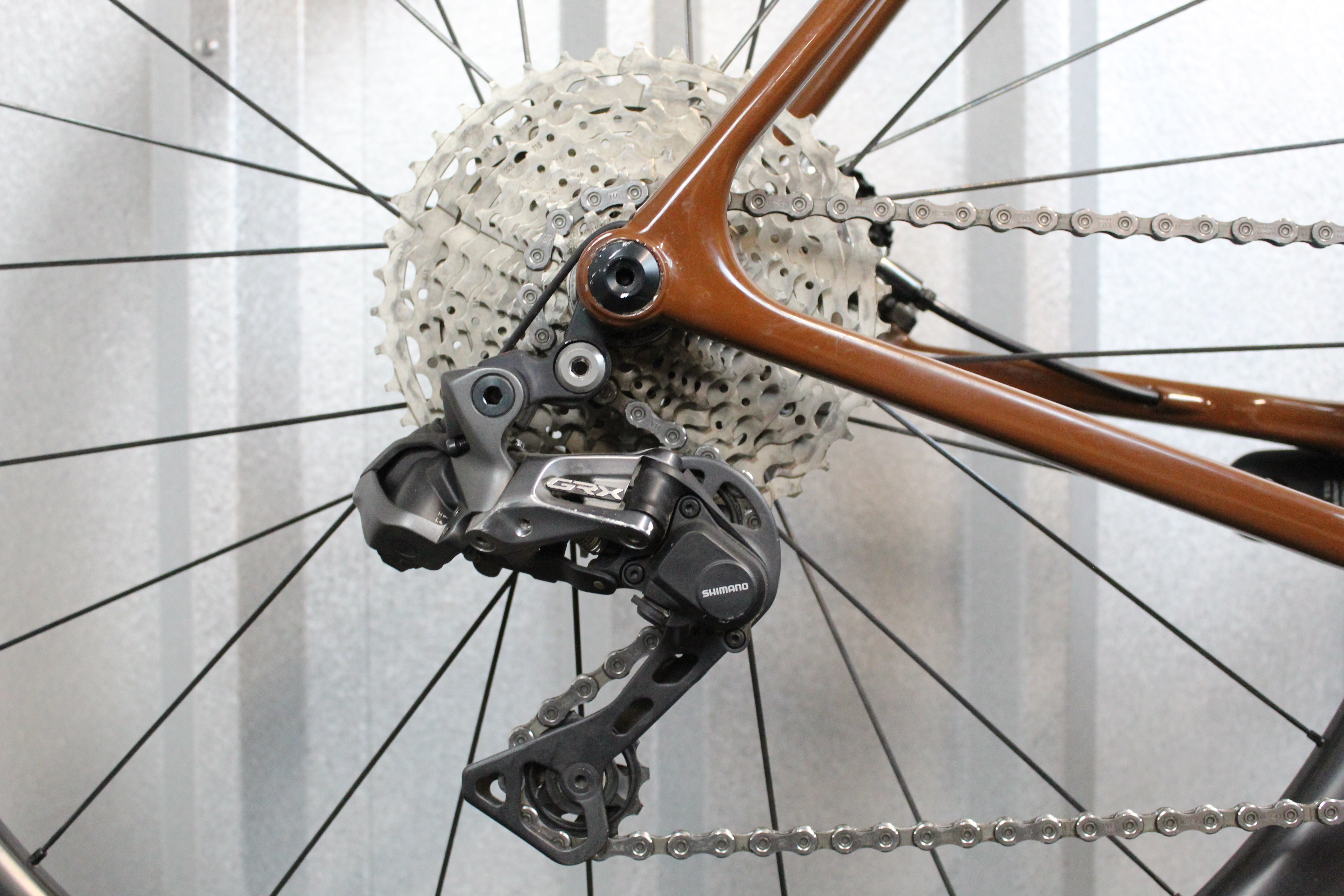 2019 Open U.P. Gravel Bike GRX Di2 FFWD Brown (Size Medium) - Lightly Used
