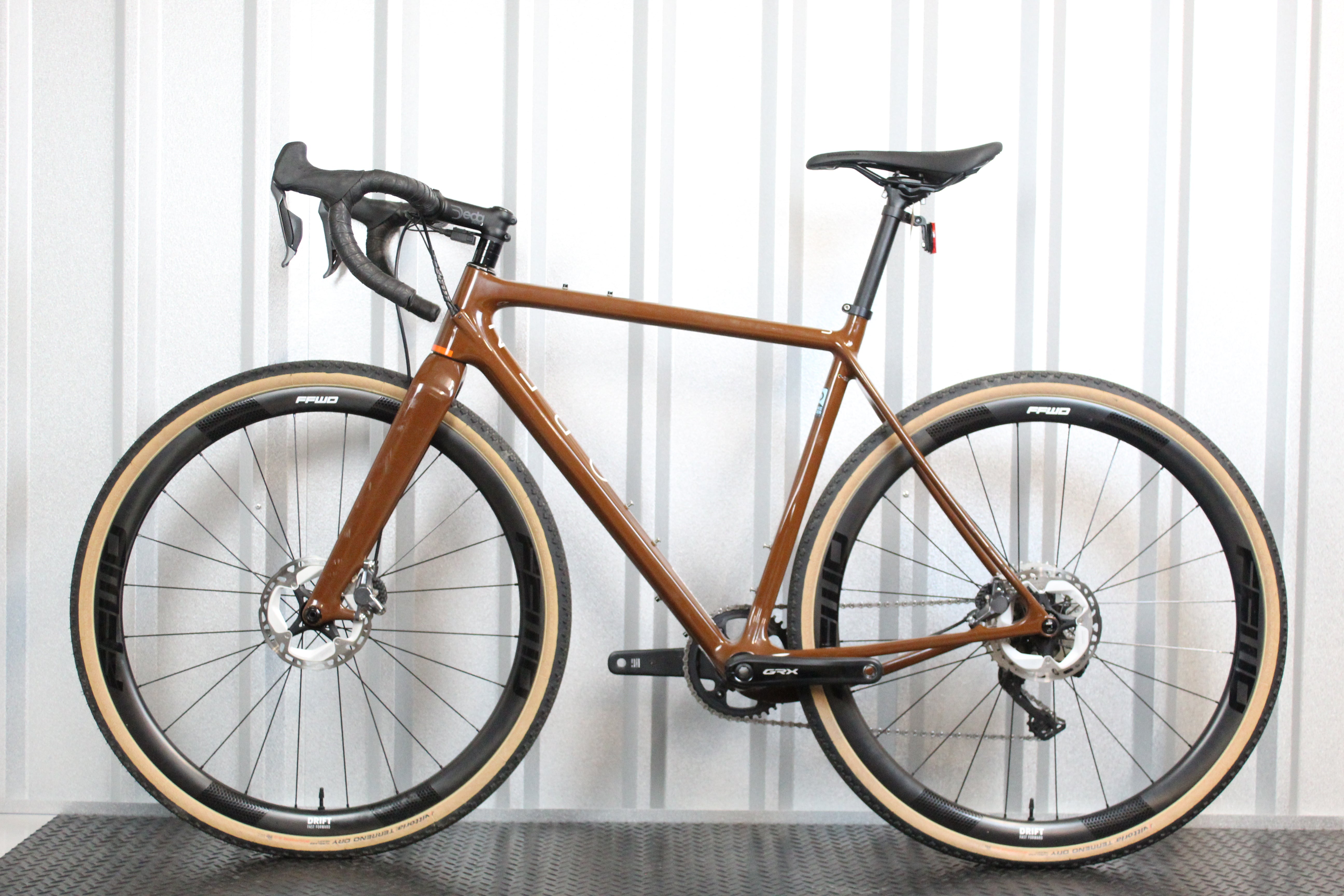 2019 Open U.P. Gravel Bike GRX Di2 FFWD Brown (Size Medium) - Lightly Used