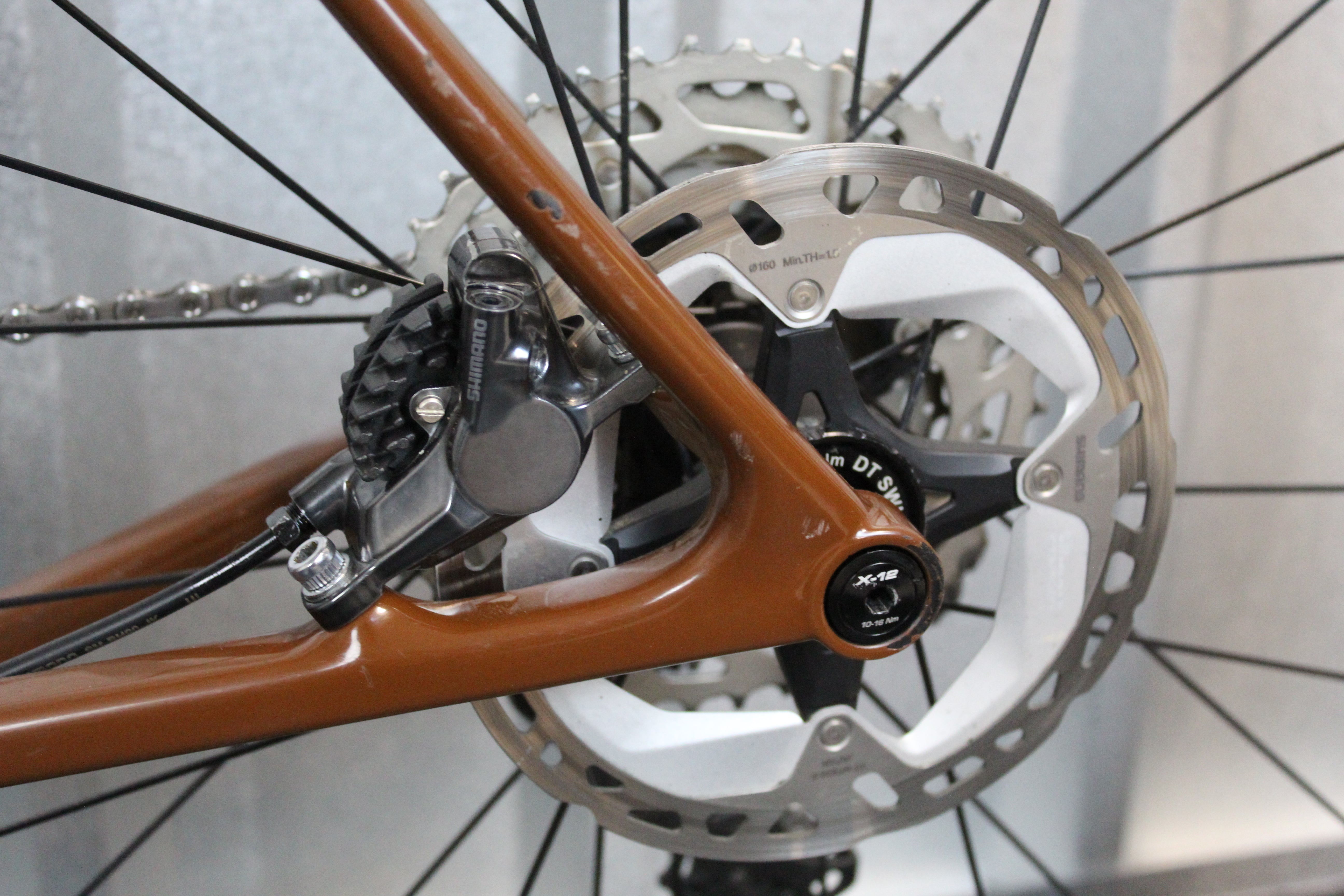 2019 Open U.P. Gravel Bike GRX Di2 FFWD Brown (Size Medium) - Lightly Used