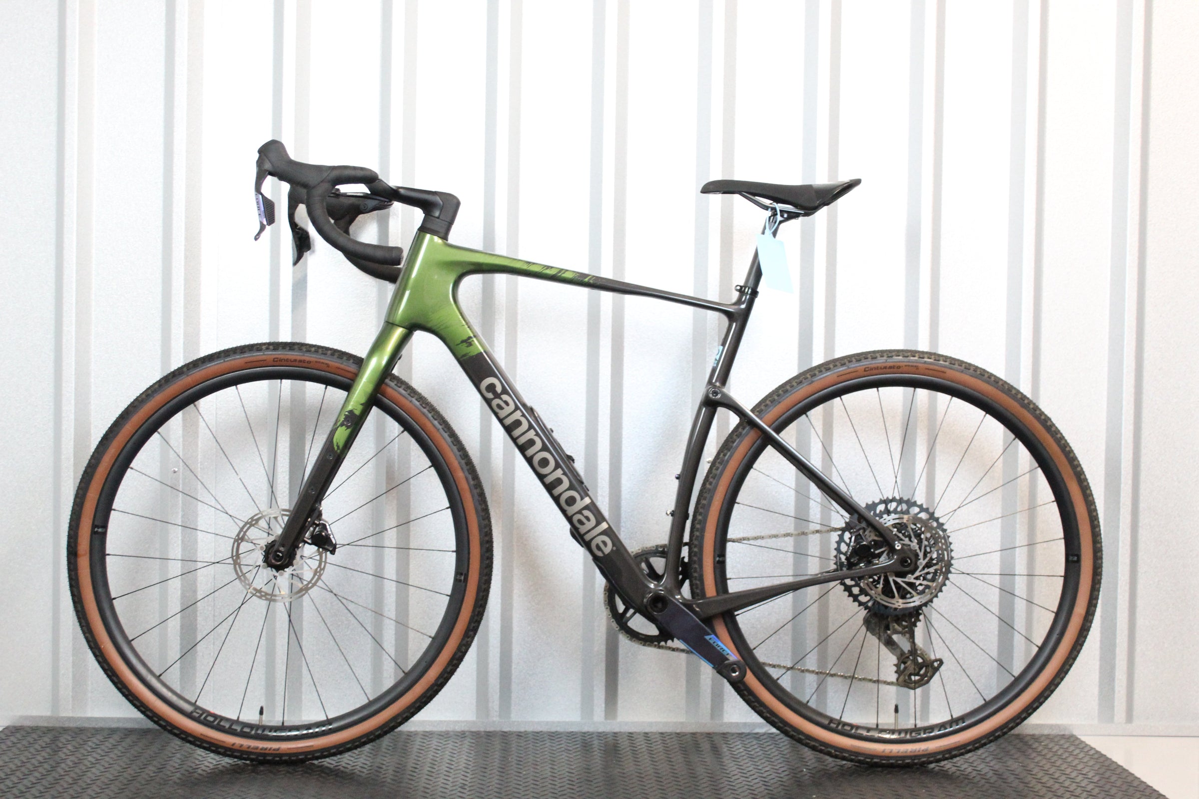 2023 Cannondale Topstone Carbon Force E1 Gravel Bike Green (Size 58cm) -Near Mint