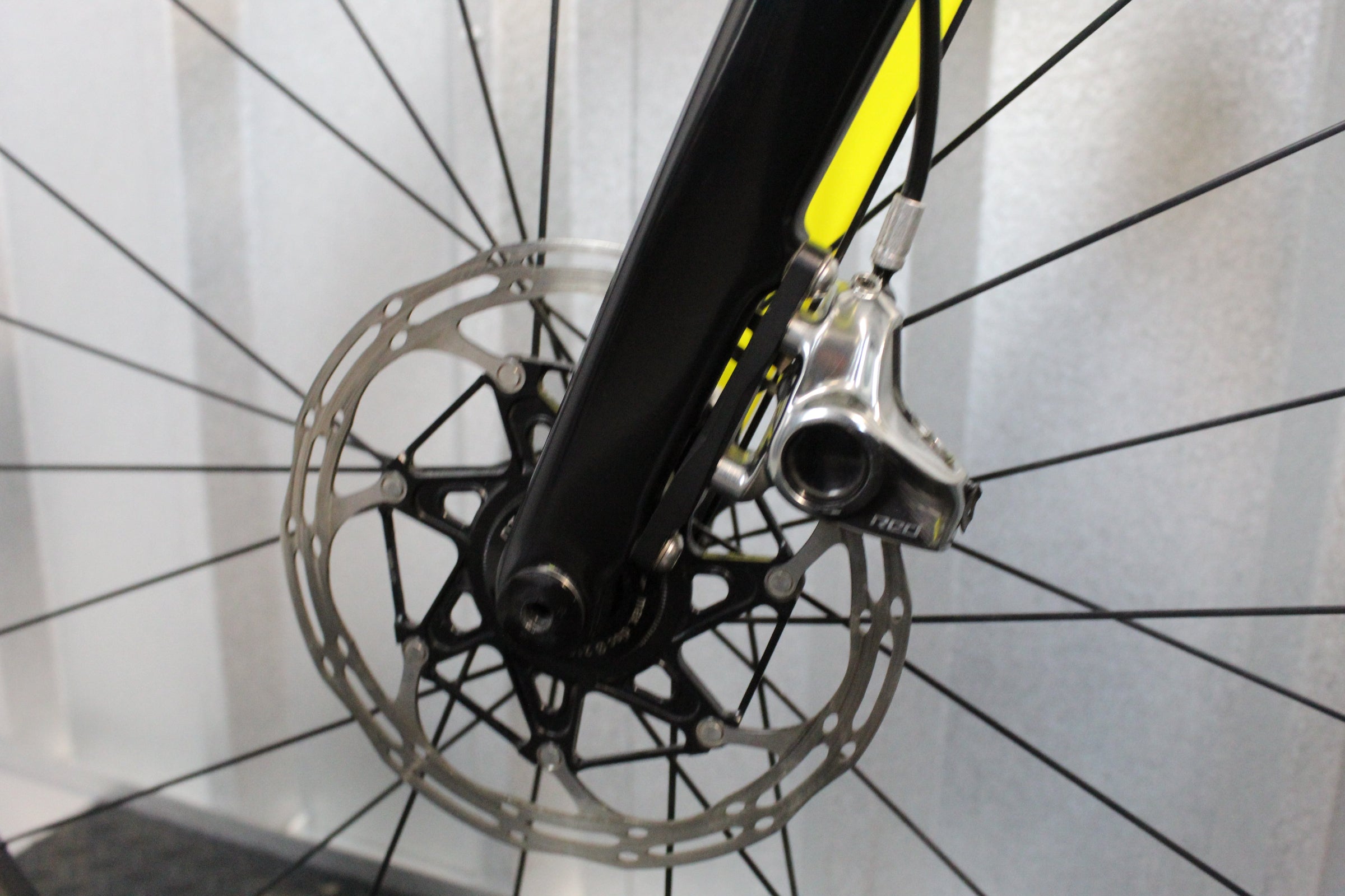 2020 Canyon Inflite CF SL SRAM Red AXS Yellow Size Large - Near Mint