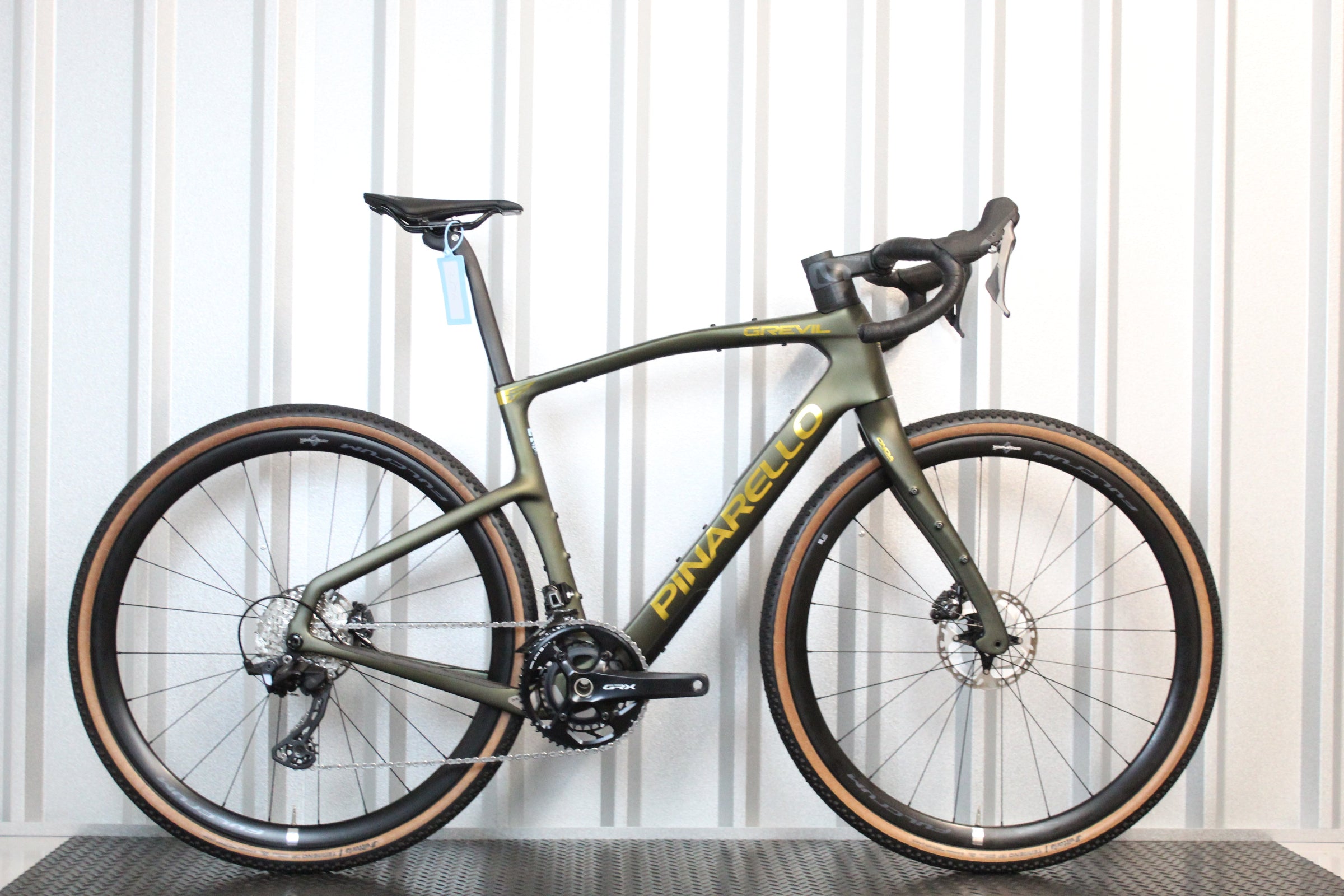 2026 Pinarello Grevil F3 Gravel Bike GRX 820 Green (Size 53cm) - Mint