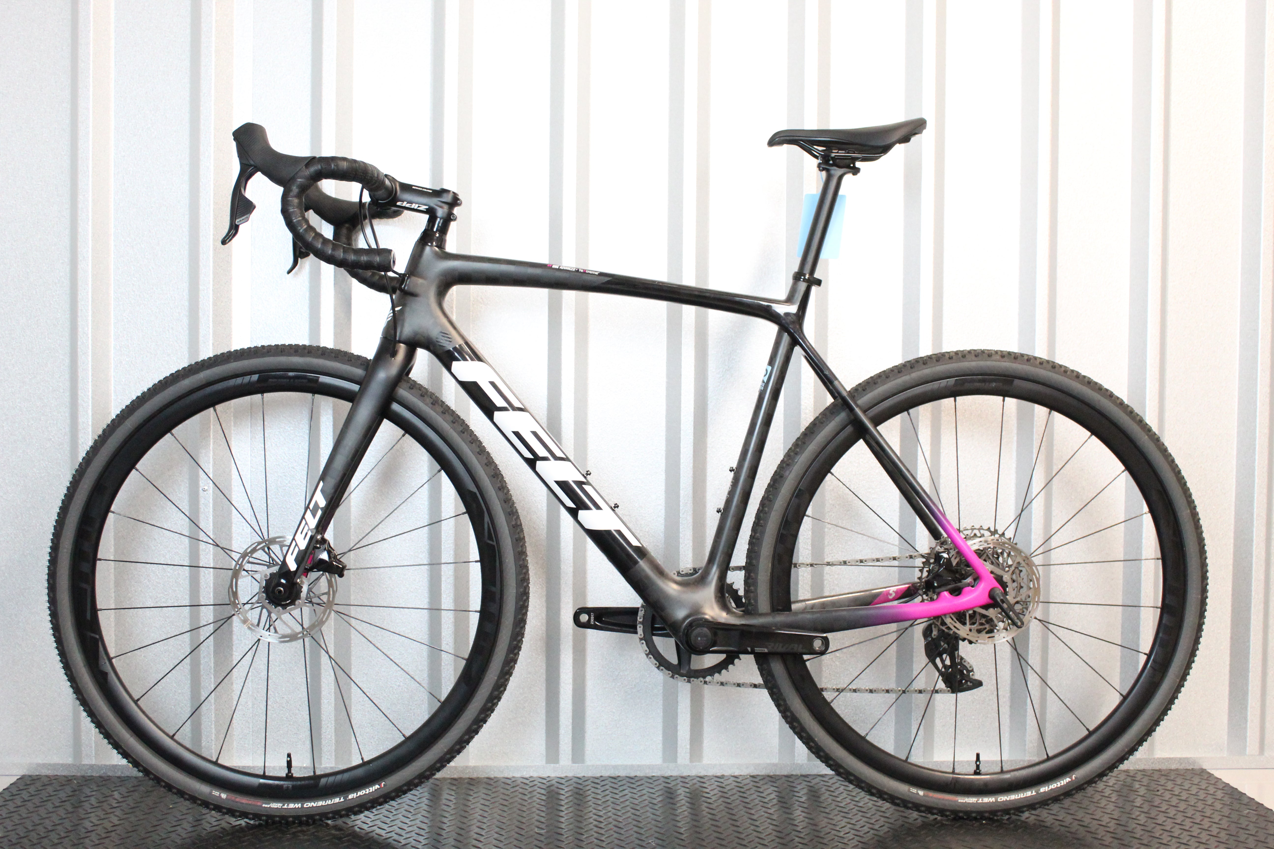 2021 Felt F5X Rival AXS Gravel, Cyclocross Bike Black, Size 55cm - Near Mint