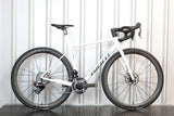 2025 Giant TCR Advanced SL-FF SRAM Red AXS E1 Road Bike Opal Brushed Chrome, Size Small – Mint