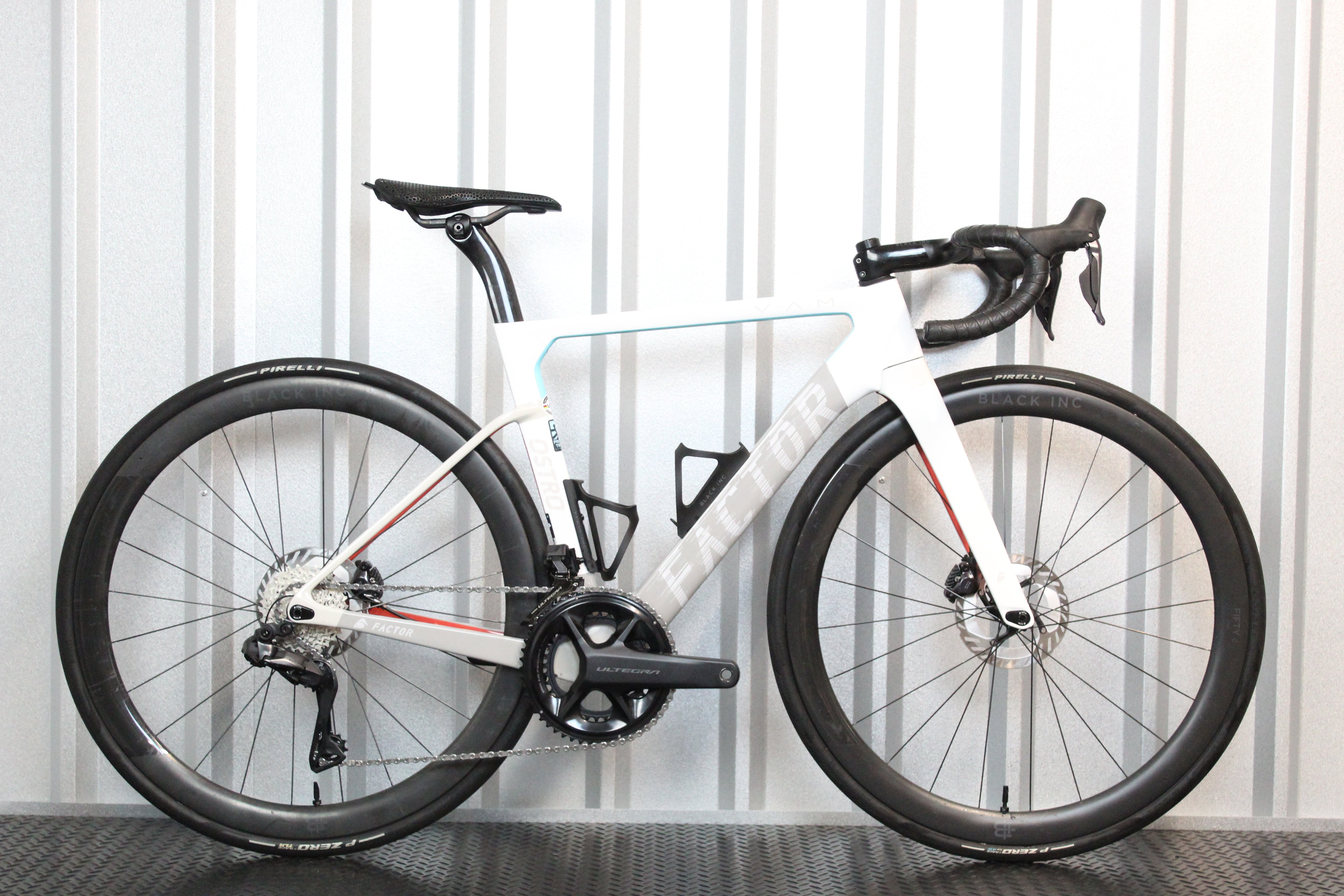 2023 Factor Ostro VAM Ultegra Di2 Road Bike White, Size 52cm – Lightly Used