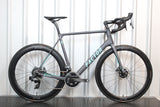 2023 Factor O2 SRAM Force AXS Road Bike Grey, Baby Blue, Size 58cm – Near Mint