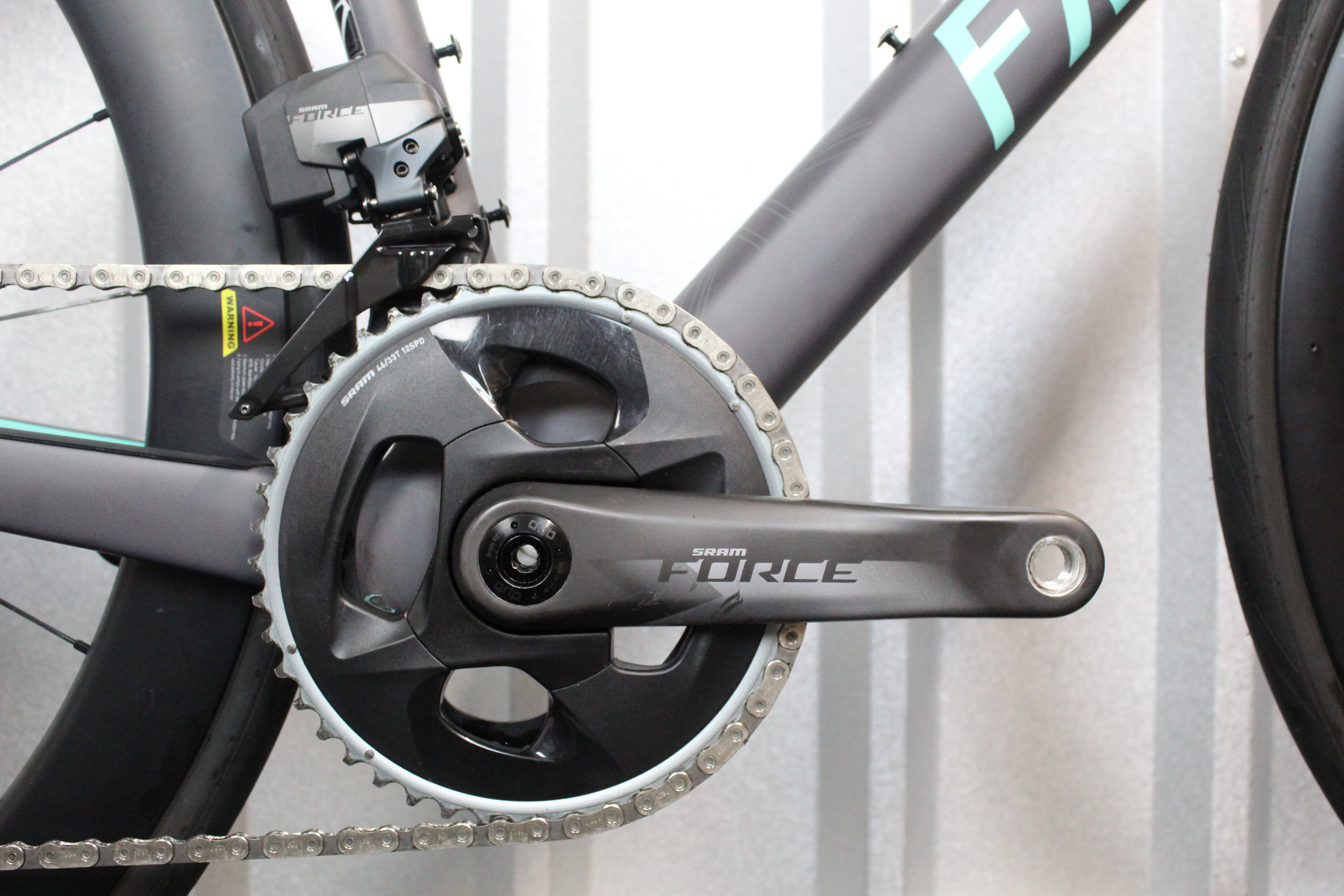 2023 Factor O2 SRAM Force AXS Road Bike Grey, Baby Blue, Size 58cm – Near Mint