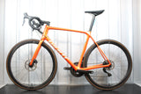 2021 Giant TCR Advanced Disc 1+ 105 Di2 Road Bike Helios Orange, Size Large – Mint