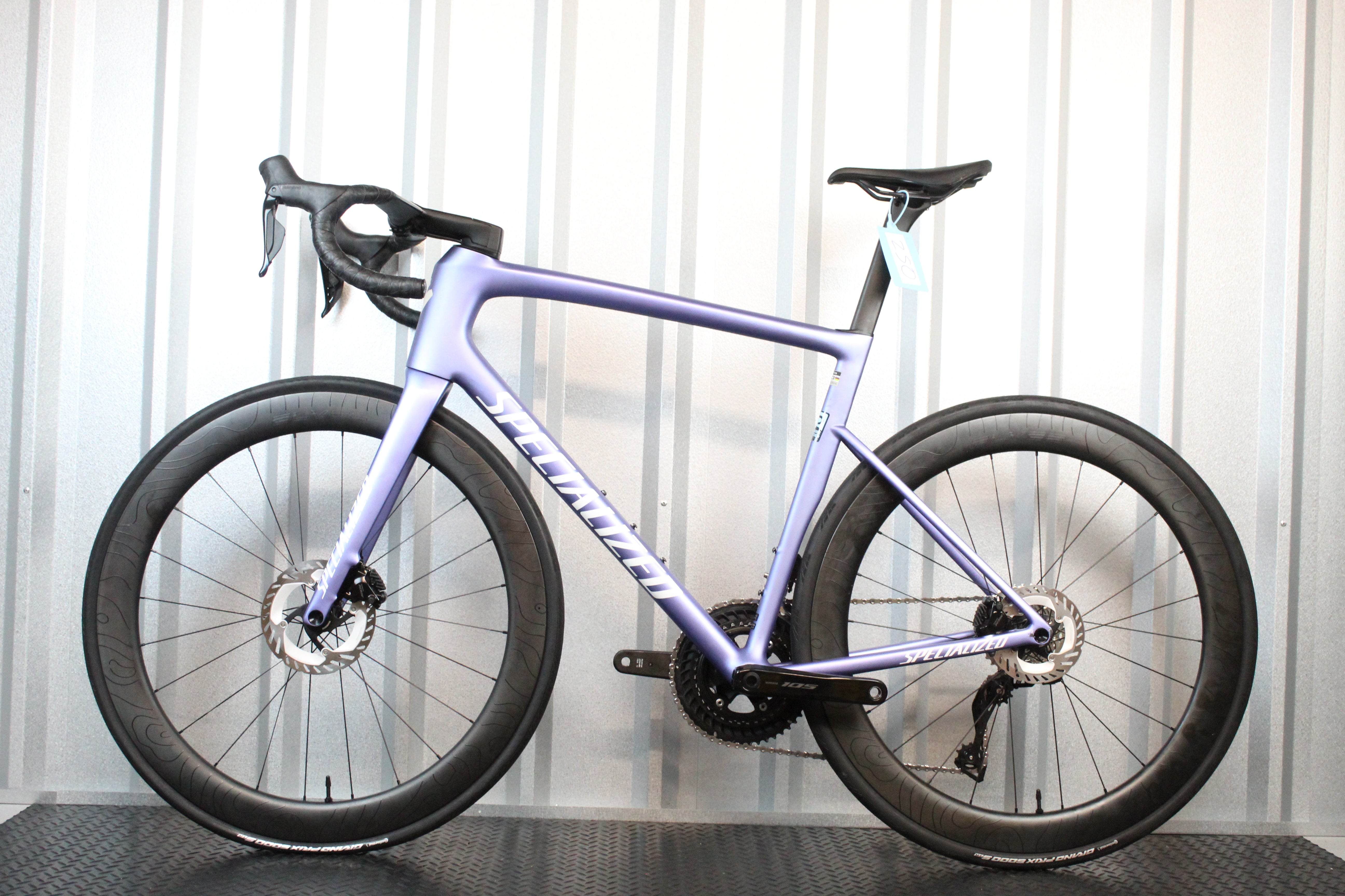 2024 Specialized Tarmac SL8 105 Di2 Road Bike Indigo Purple, Size 58cm – Near Mint