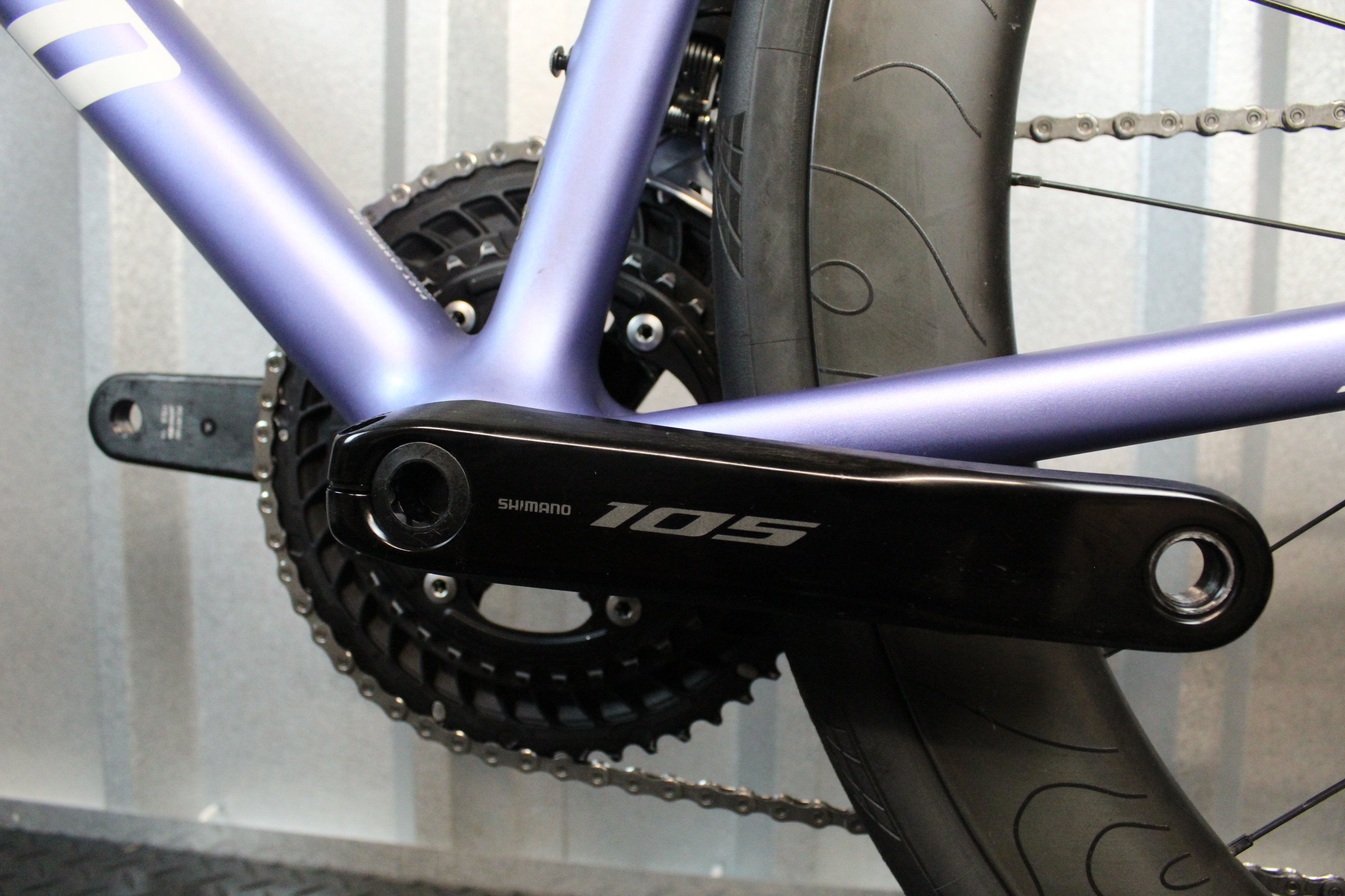 2024 Specialized Tarmac SL8 105 Di2 Road Bike Indigo Purple, Size 58cm – Near Mint