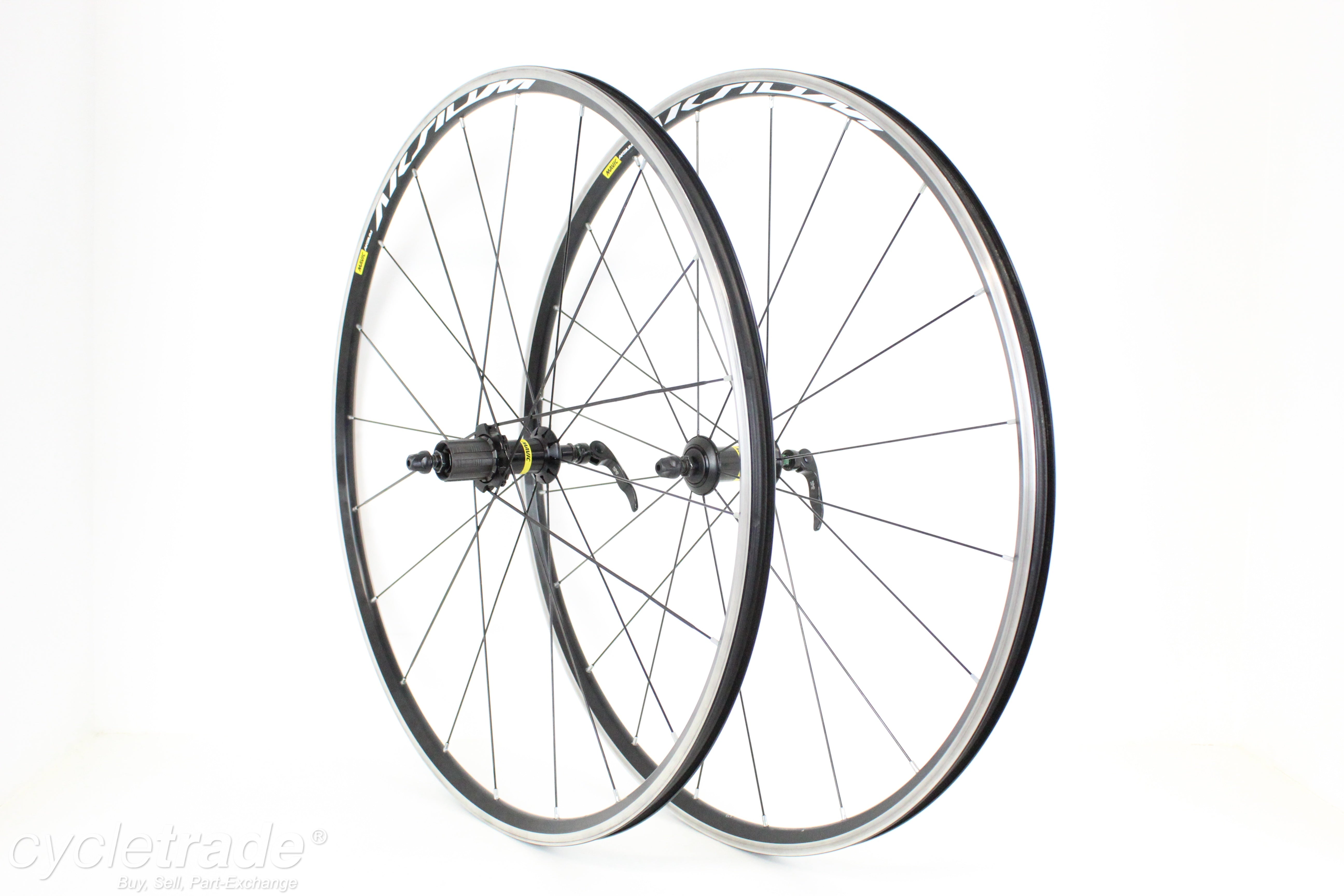 700c Road Wheelset - Mavic Aksium Rim Brake 11 Speed QR - Ex Demo