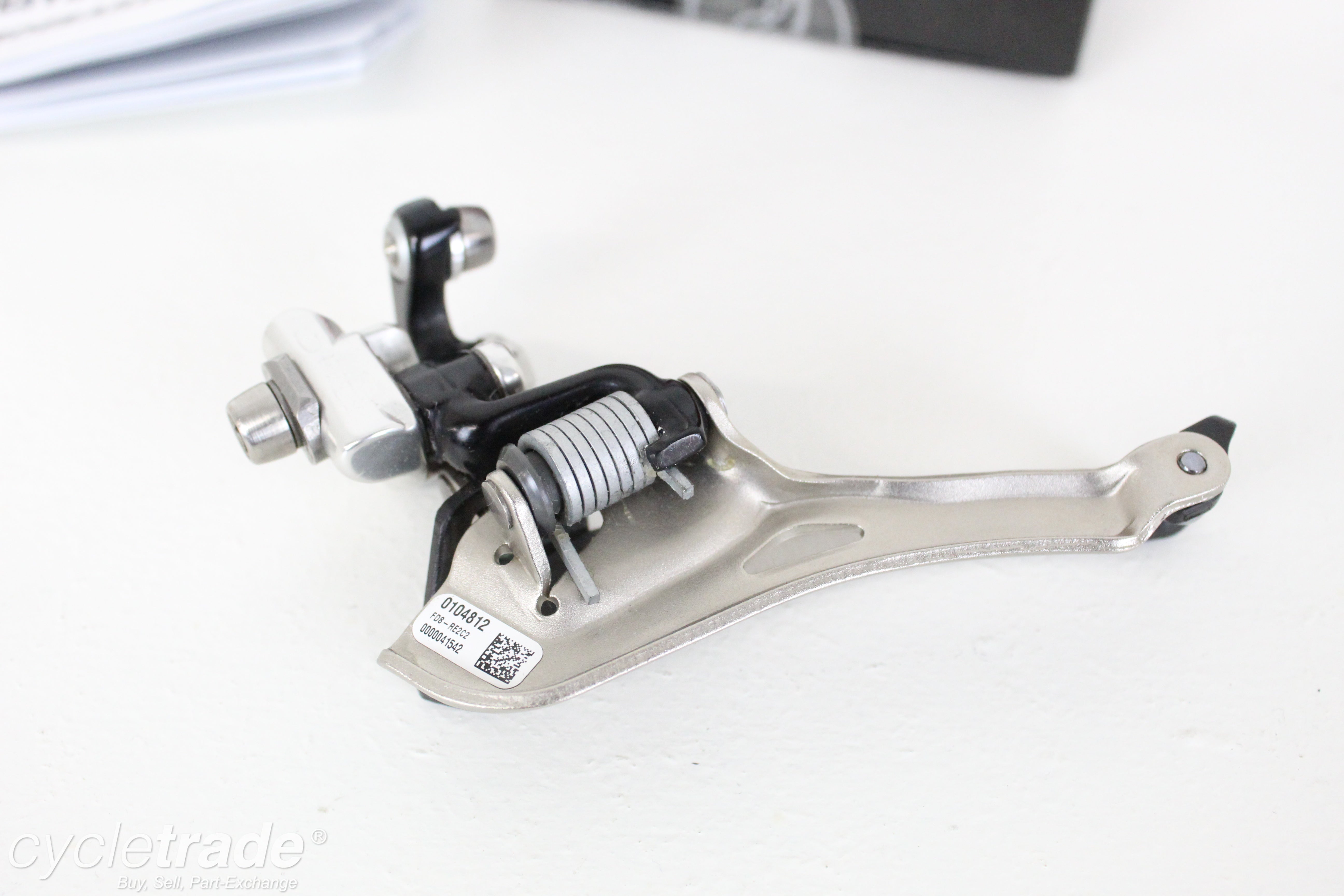 Front Derailleur- Campagnolo Record Braze On FD8-RE2B 10 Speed- New! Rare