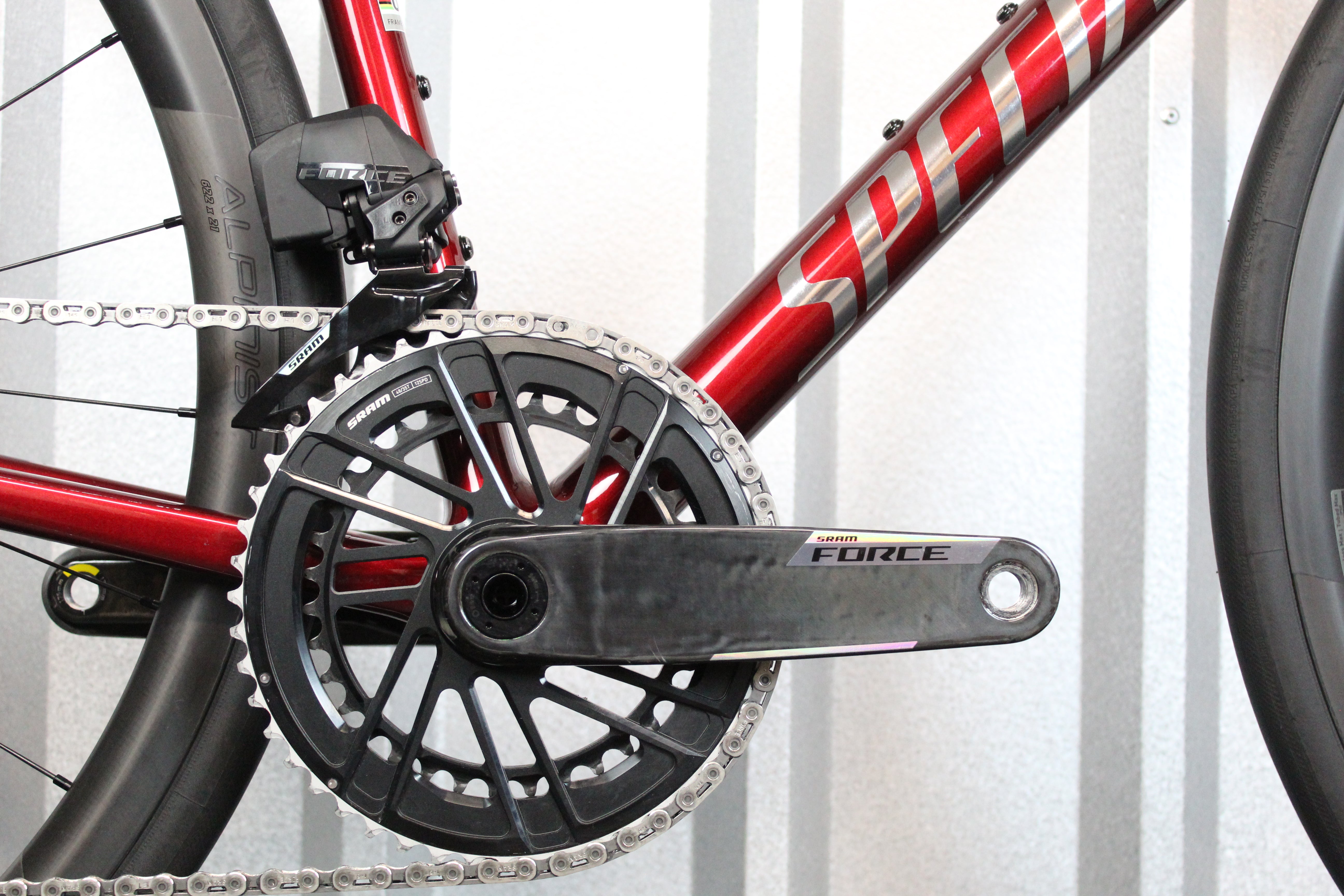 2026 Specialized Aethos 2 Pro Force AXS E1 Road Bike Red, 58cm – Mint