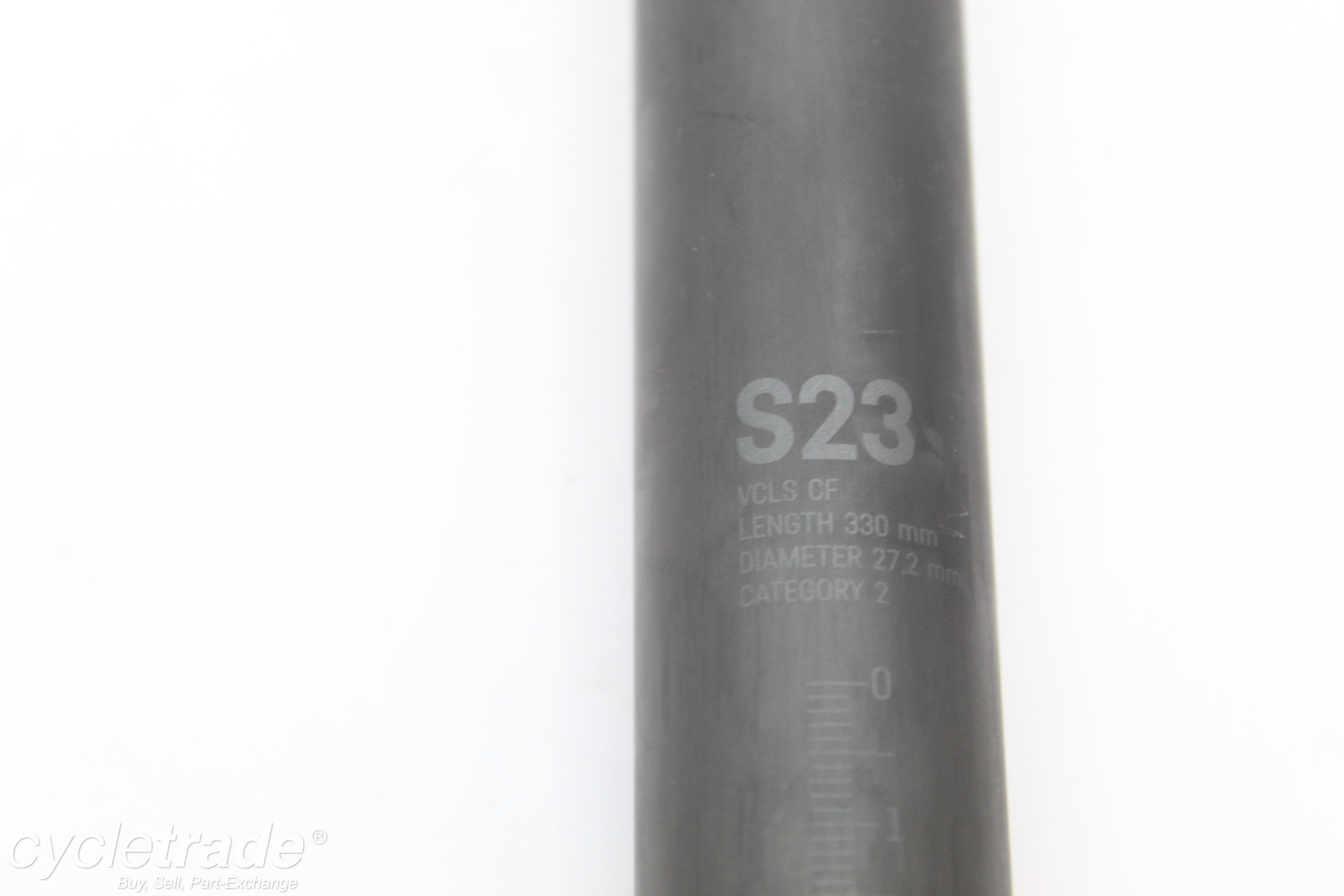 Carbon Seatpost- Canyon S23 VCLS CF 330mm 27.2mm - Lightly Used