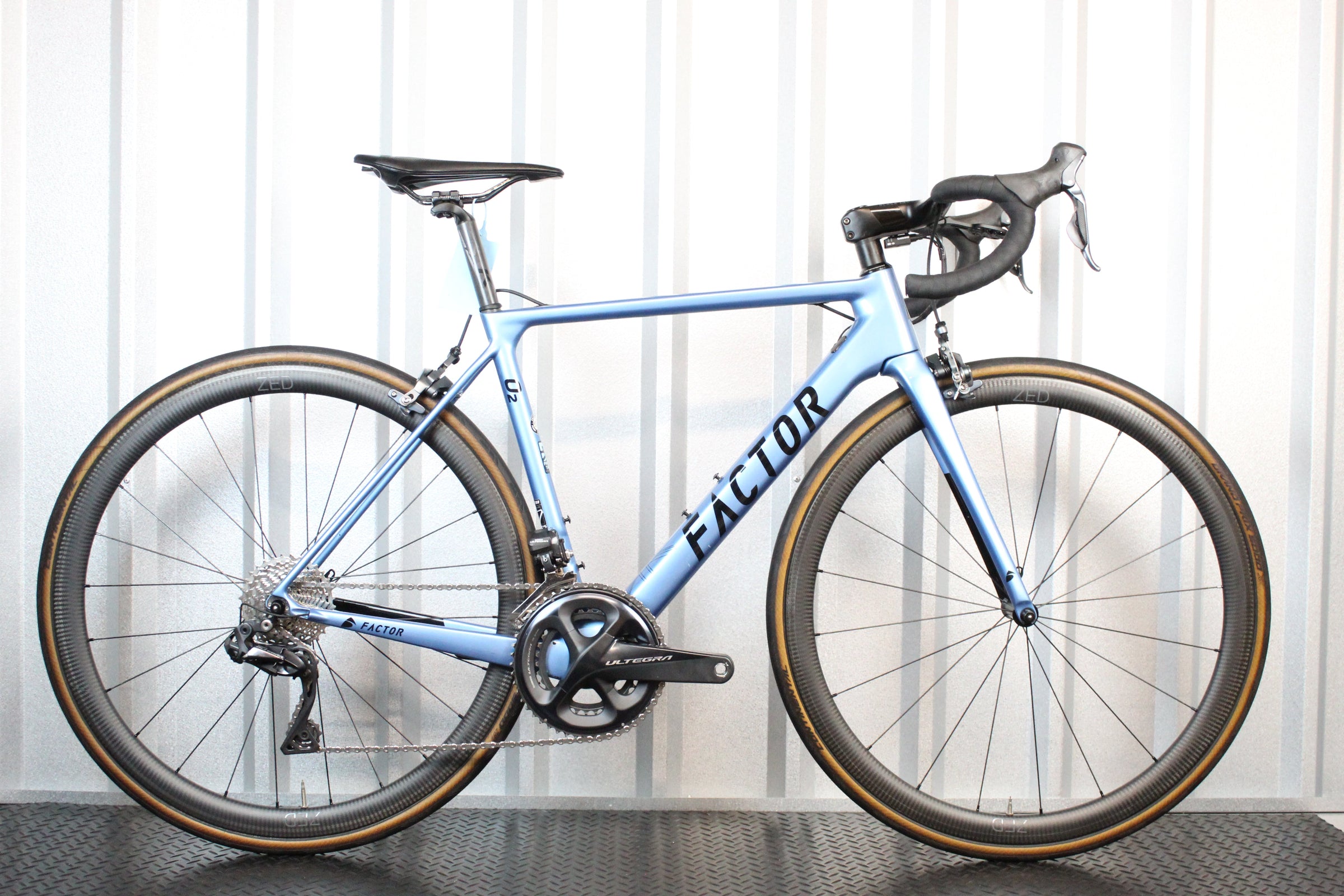 2020 Factor O2 Ultegra Di2 Road Bike Blue, 52cm – Lightly Used