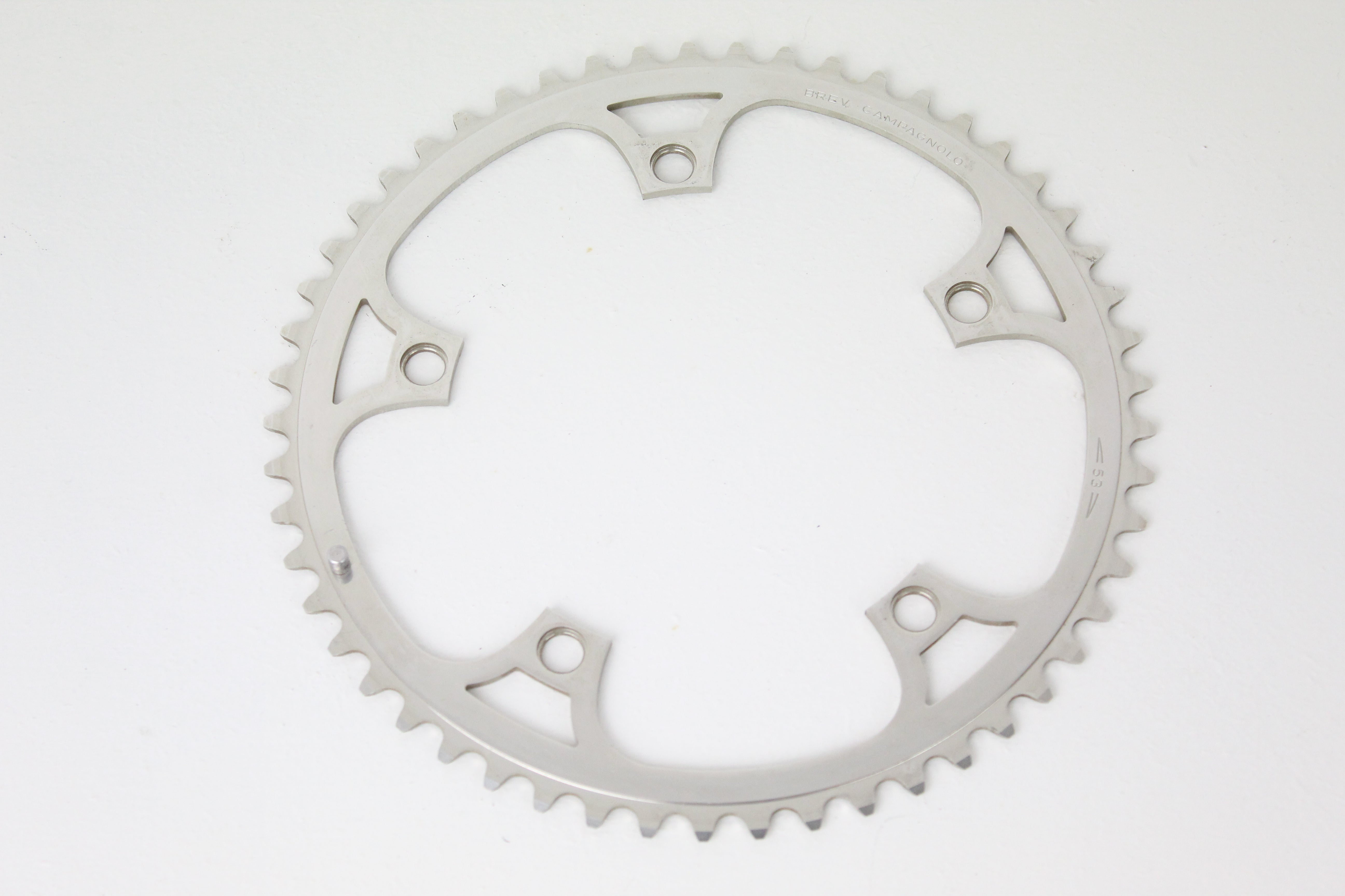 Chainring- Campagnolo Super Record 53T 144BCD Strada - NOS