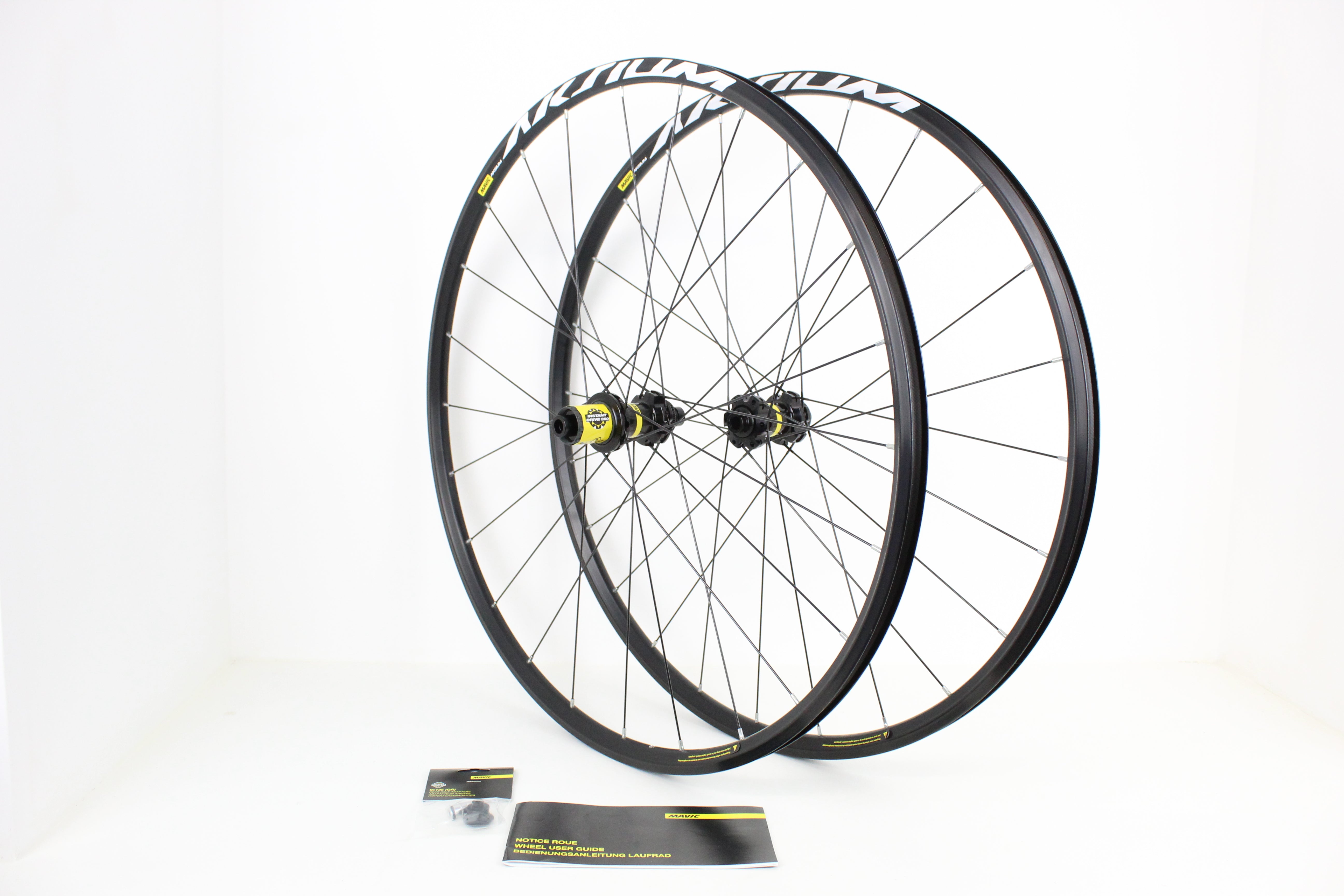 Disc Wheelset- Mavic Aksium 11/12 Speed Thru Axle Road - NEW