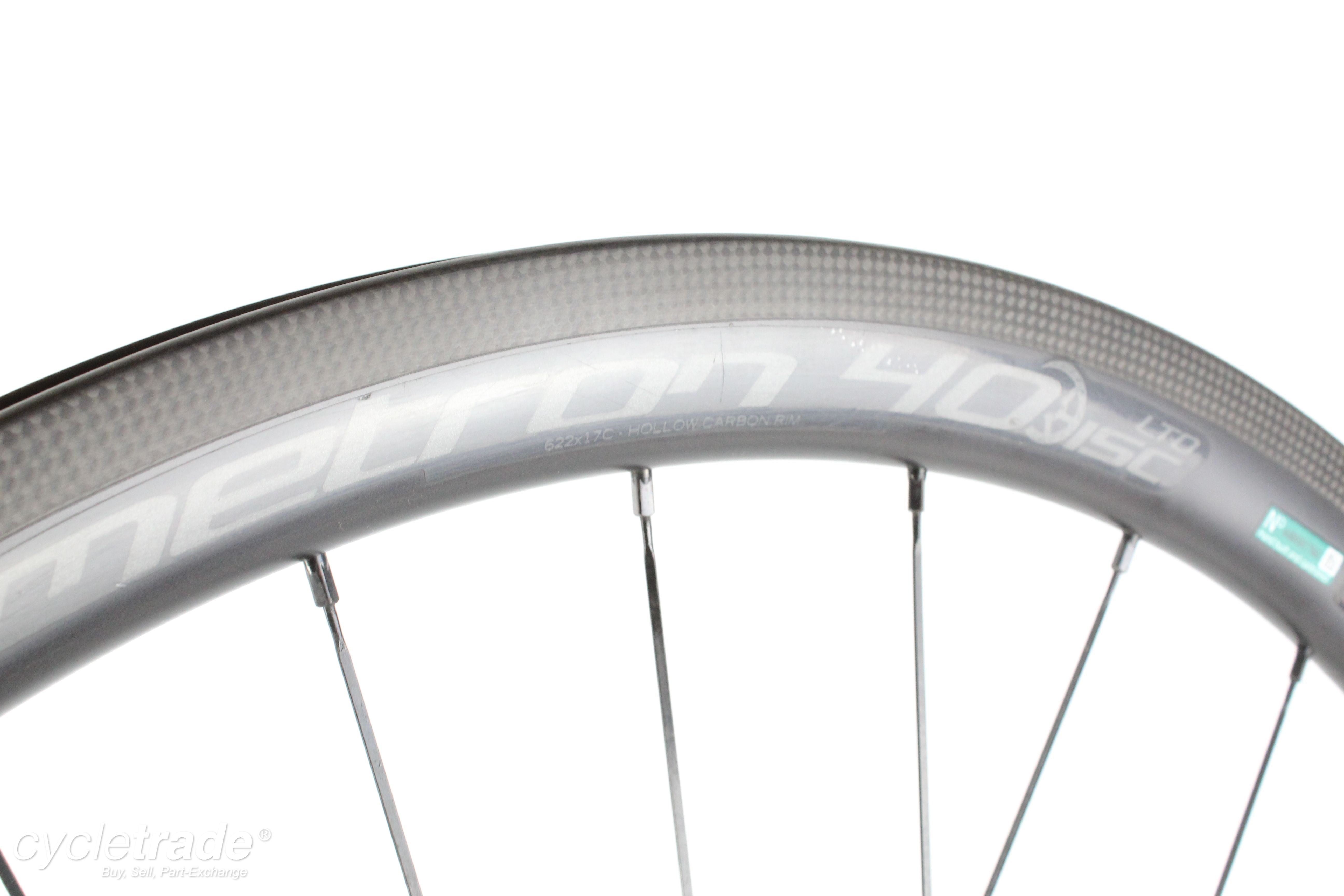 Carbon Wheelset- Vision Metron 40 Disc Ltd 11/12 Speed- Used