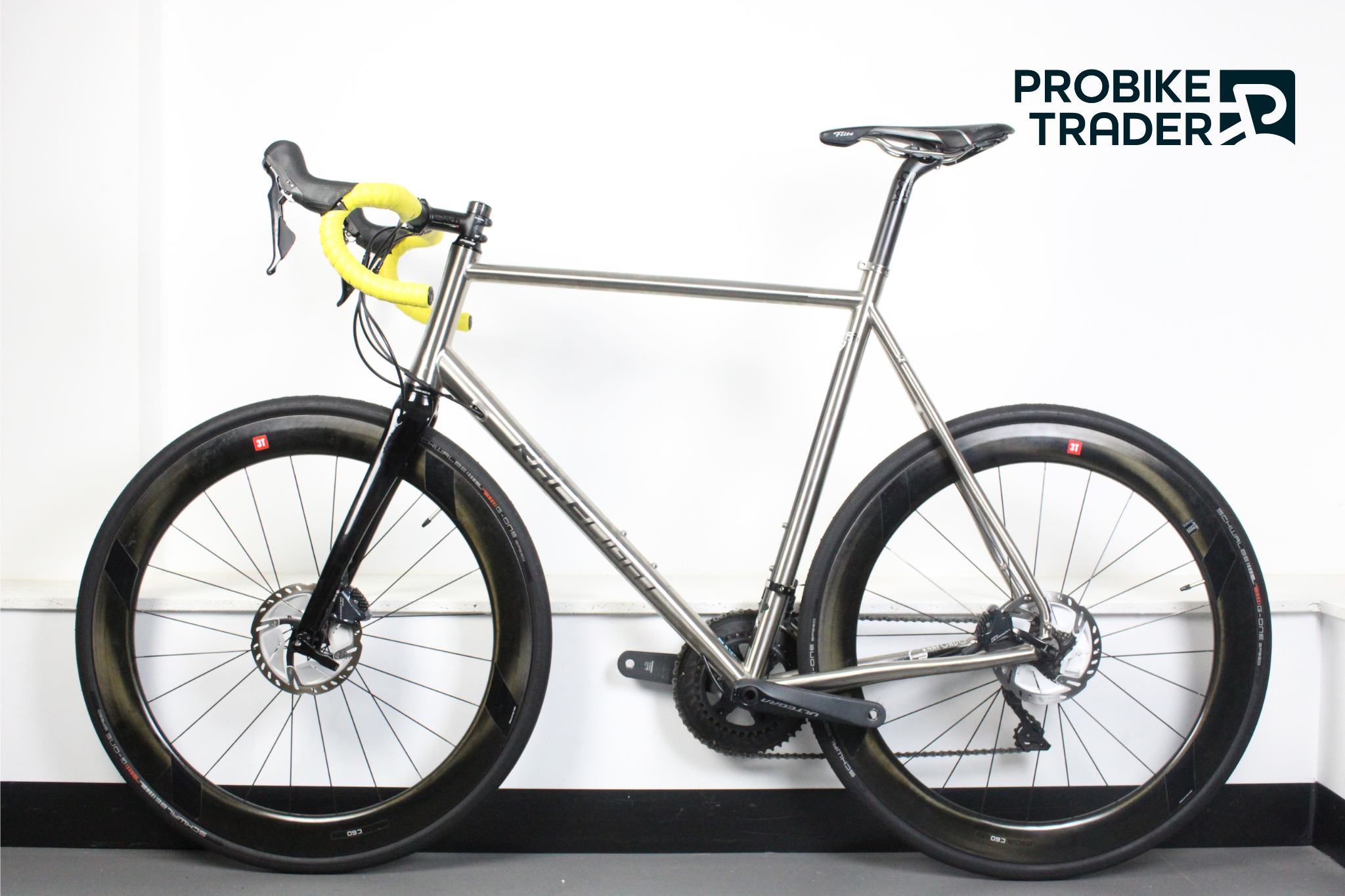 Titanium Road Bike- Kinesis Gran Fondo Ti V3 Ultegra 3T Discus XXL - Near Mint