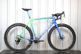 2025 S-Works Crux Team SRAM Red E1 Gravel Bike Blue/Green (Size 58cm) - Lightly Used