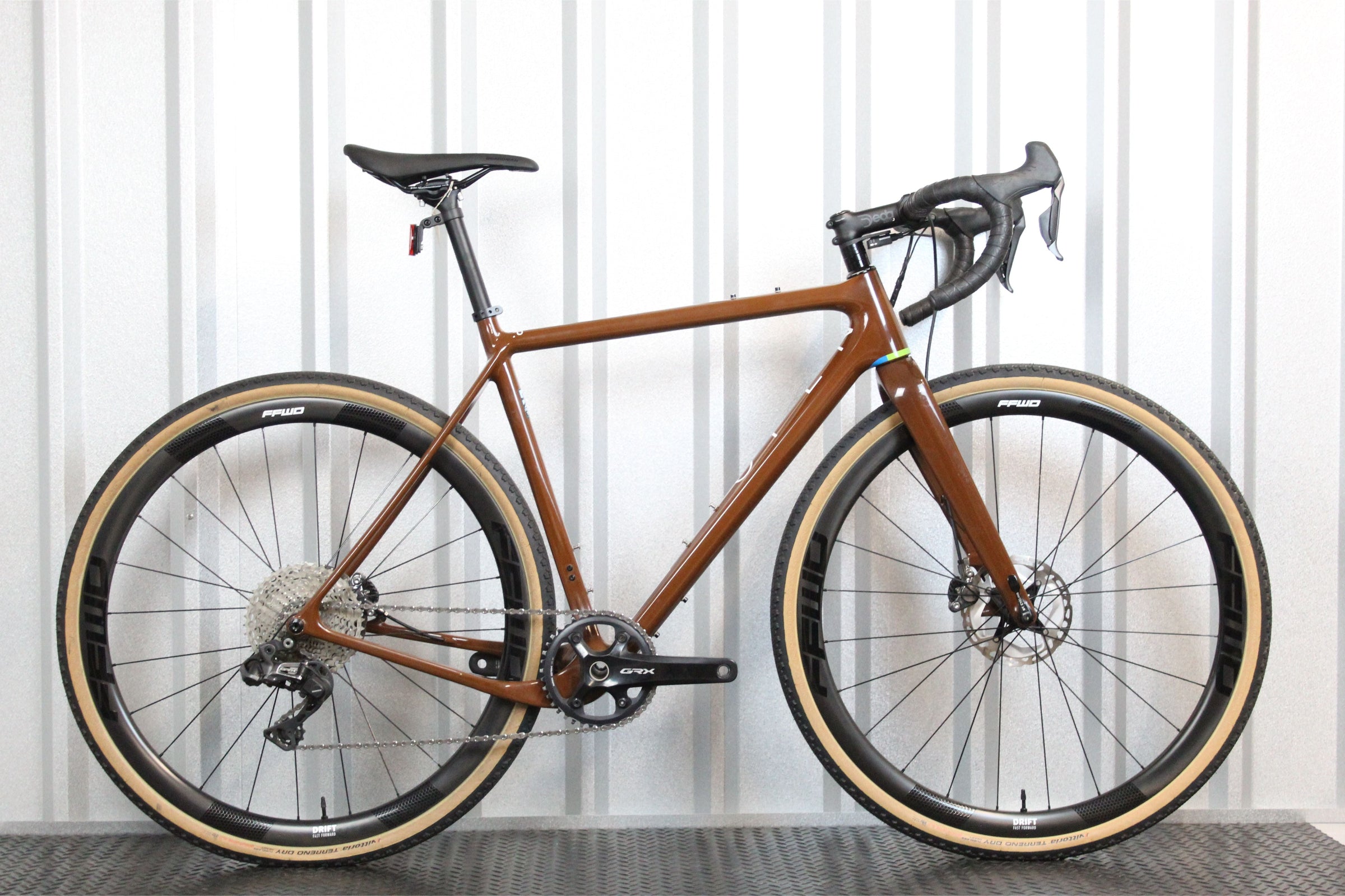 2019 Open U.P. Gravel Bike GRX Di2 FFWD Brown (Size Medium) - Lightly Used