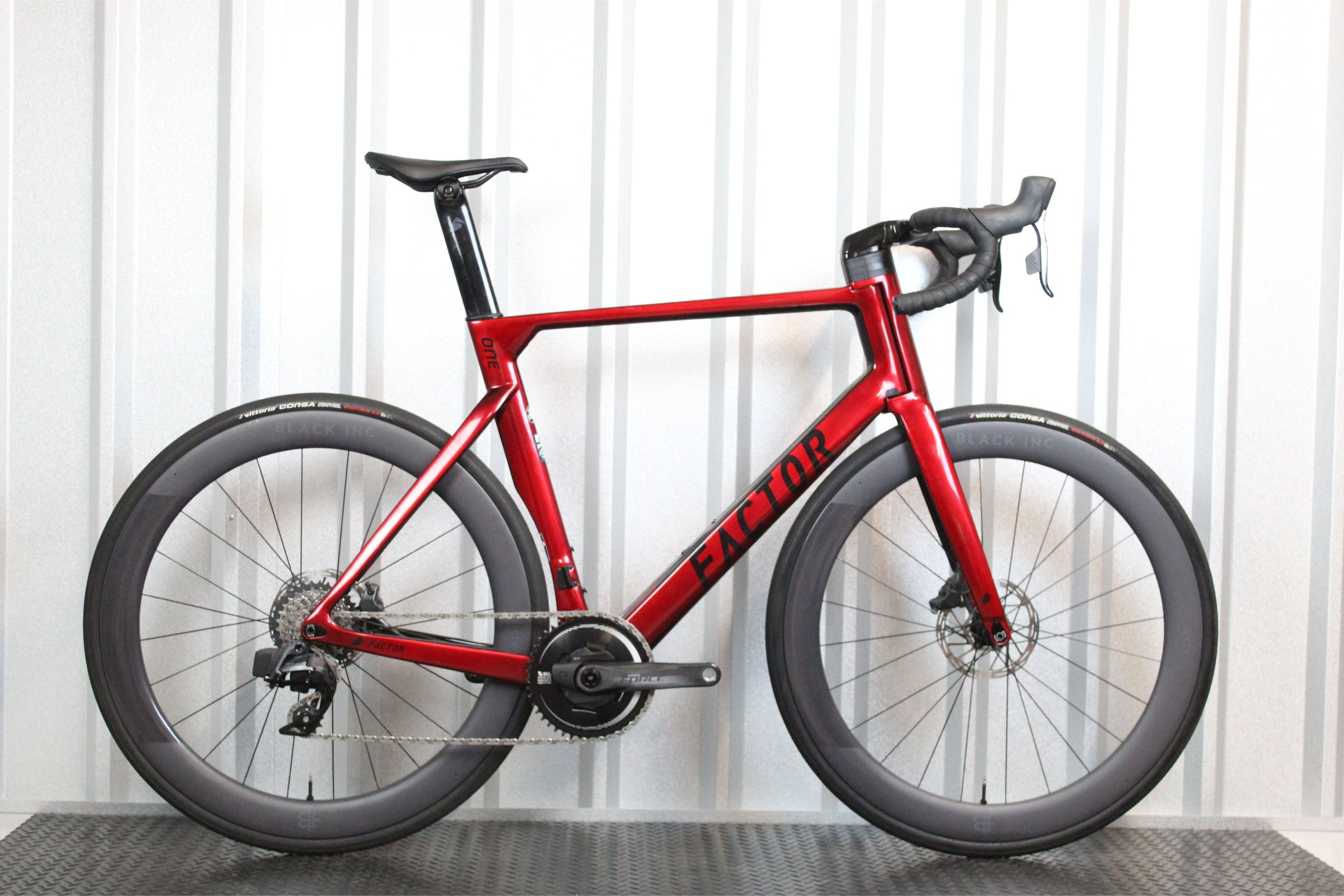 2020 Factor ONE Force AXS Road Bike Red (Size 58cm) - Mint