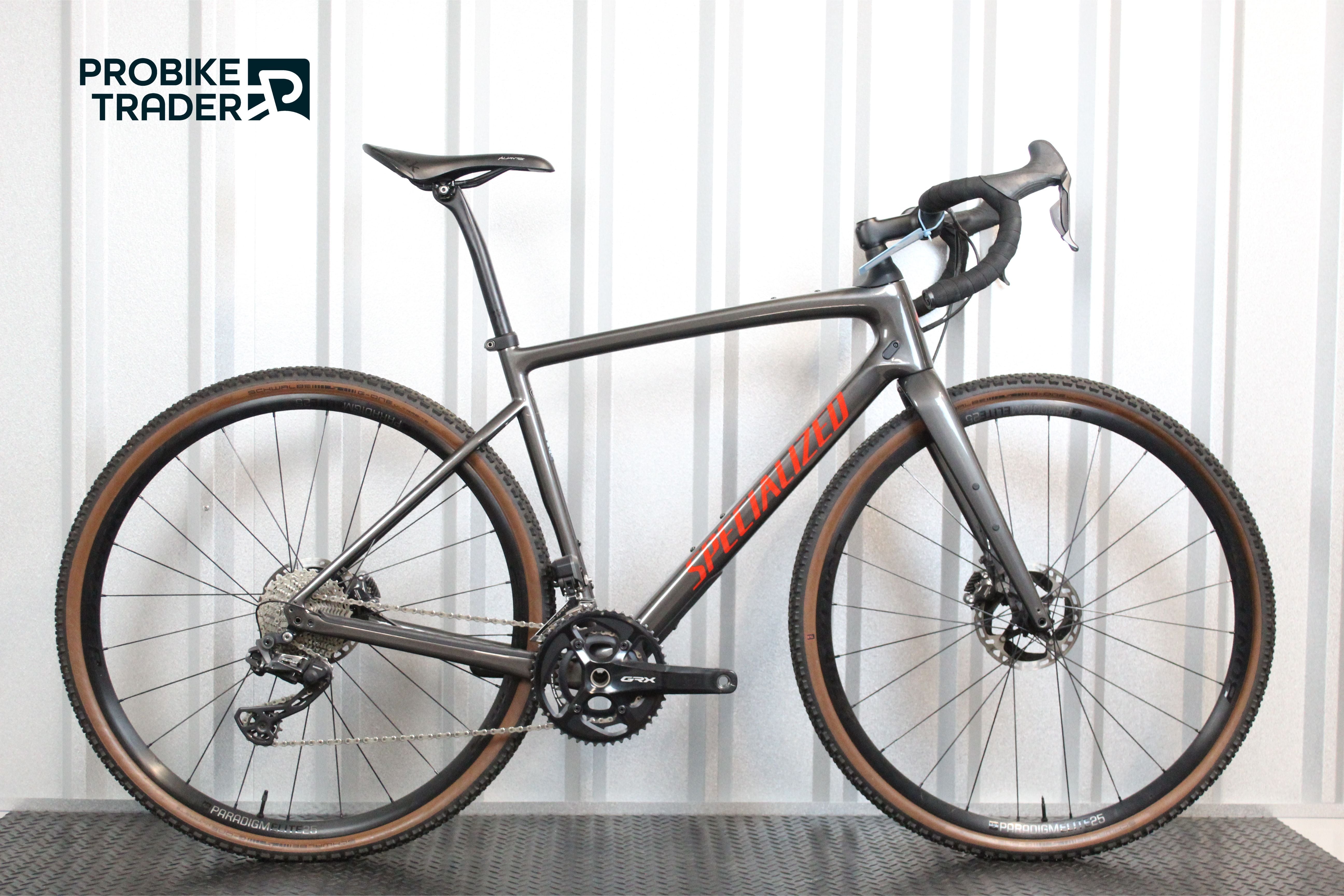 2021 Specialized Diverge Comp GRX Di2 Grey (Size 56cm) - Near Mint
