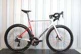 2022 Cannondale Super Six Evo Ultegra Di2 Silver/Rally Red (Size 54cm) - Lightly Used