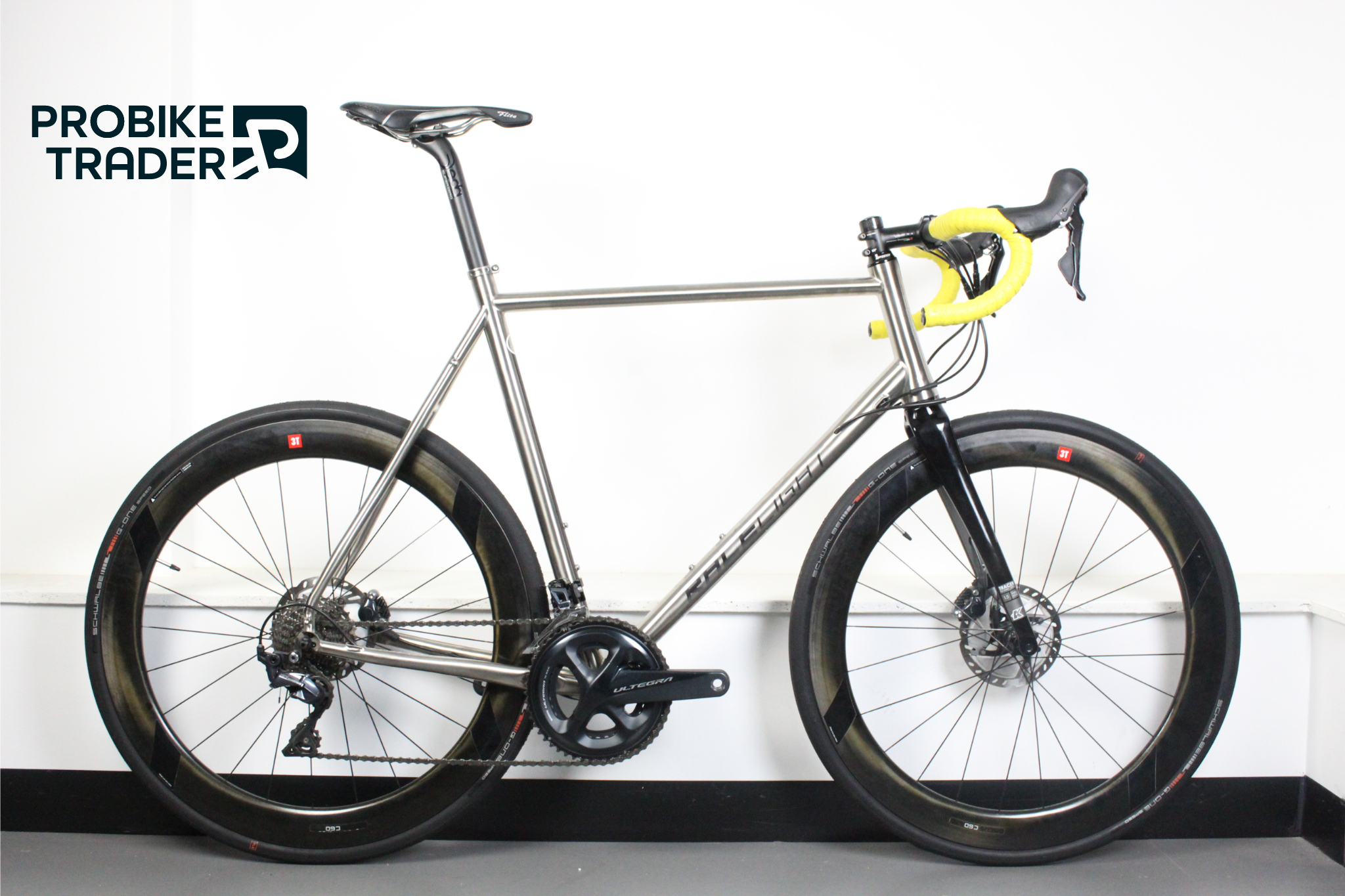 Titanium Road Bike- Kinesis Gran Fondo Ti V3 Ultegra 3T Discus XXL - Near Mint