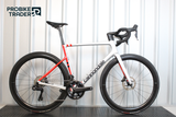 2022 Cannondale Super Six Evo Ultegra Di2 Silver/Rally Red (Size 54cm) - Lightly Used