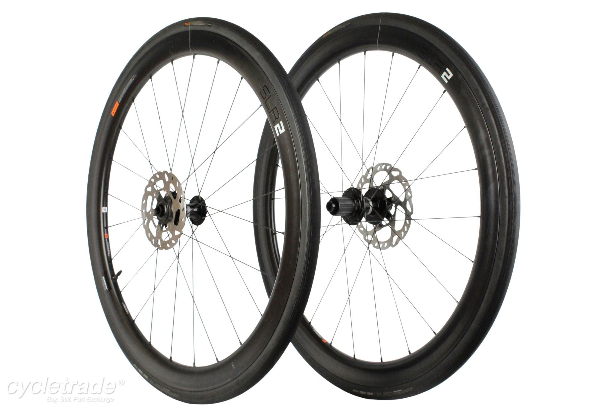 Disc Carbon Wheelset- Giant SLR 2 11/12 Speed Thru Axle TLR 42mm - Used