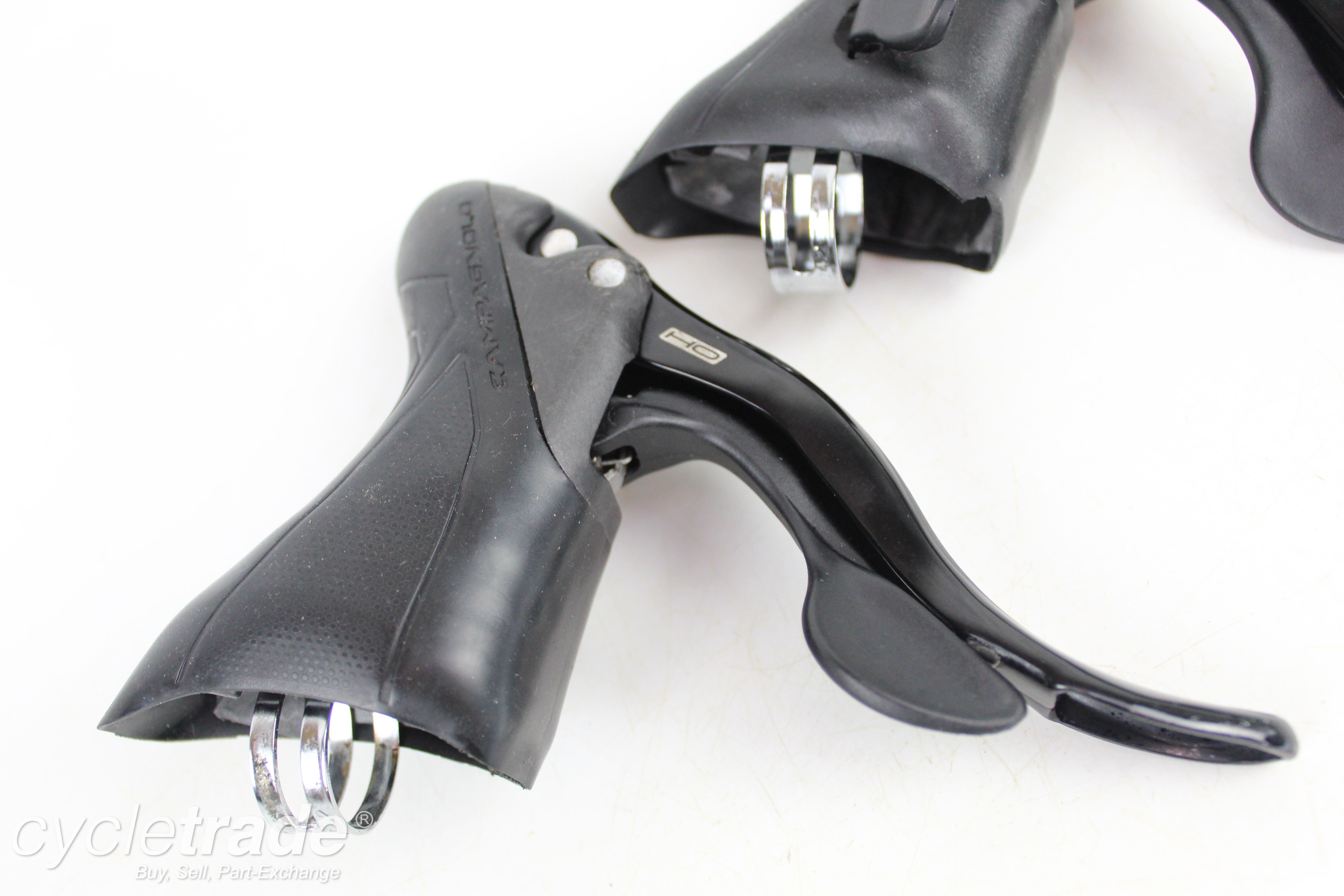 Road Shifters - Campagnolo Potenza HO, 2x11 Speed - Grade B-