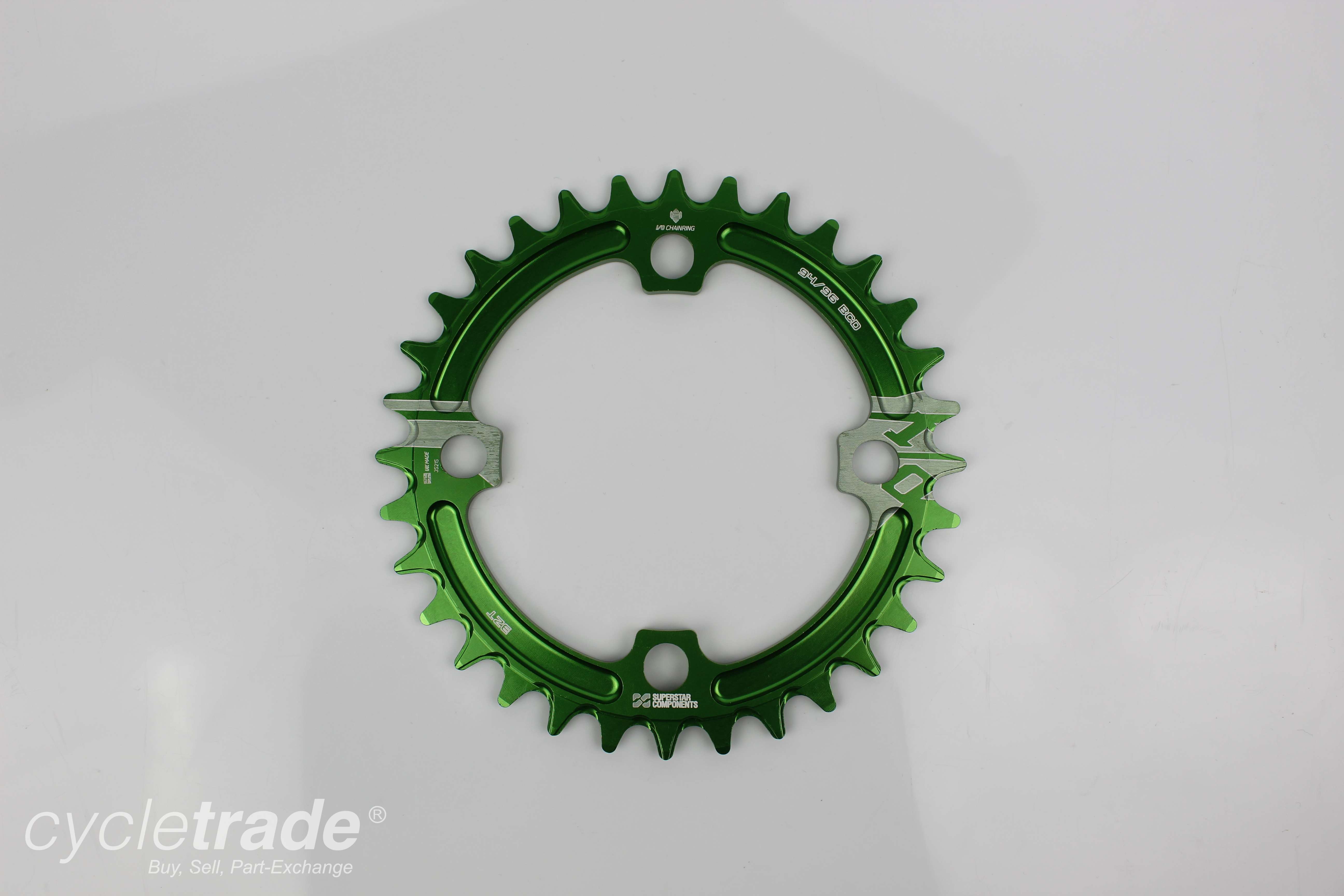 MTB Chainring- Superstar Components 32T 94/96BCD - Grade A