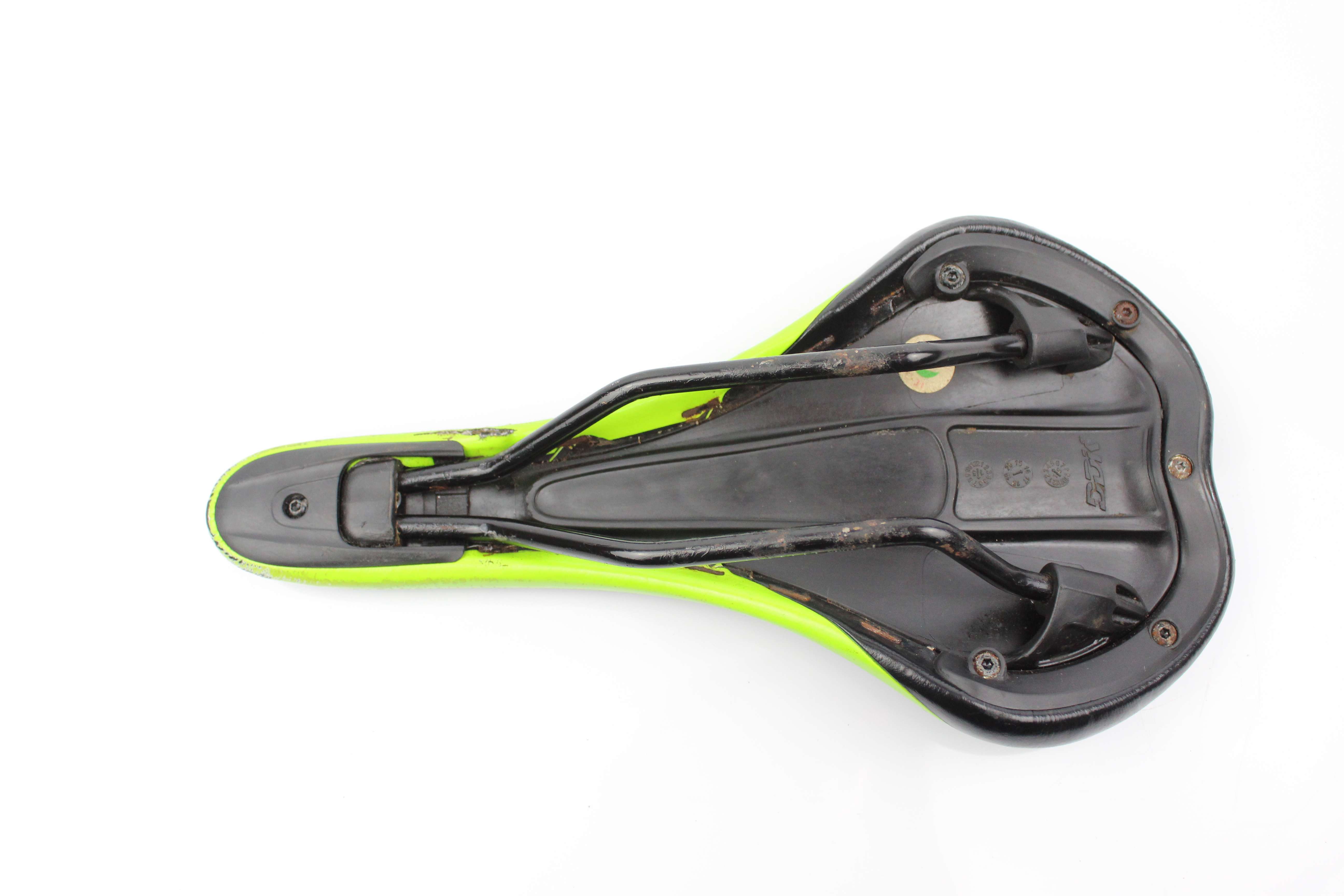 MTB Saddle- Merida 140x275mm Black/Green Grade C+