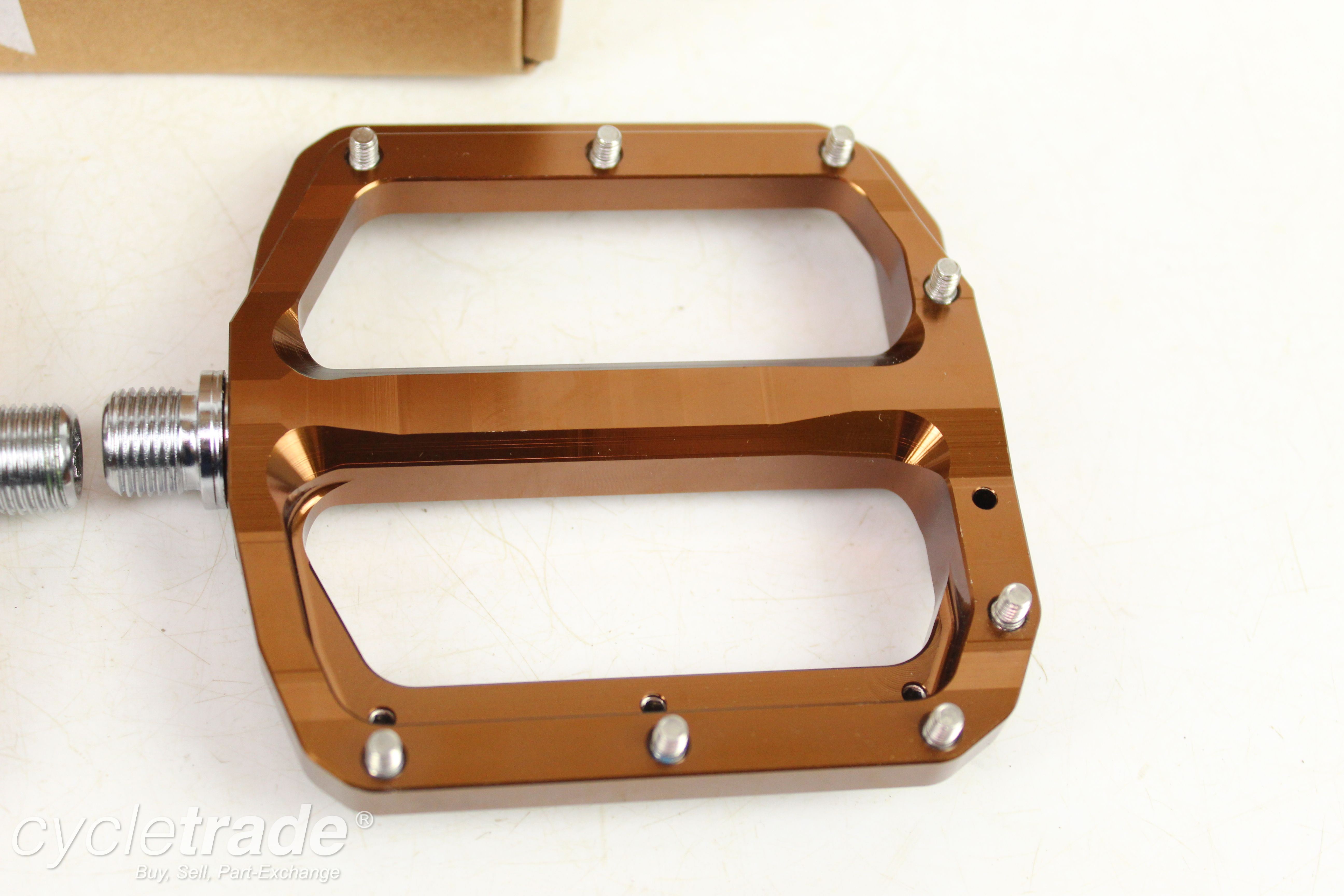 Flat Pedals - Burgtec Penthouse MK4 Kash Bronze- Grade A+ (New)