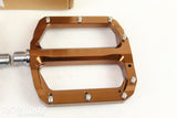 Flat Pedals - Burgtec Penthouse MK4 Kash Bronze- Grade A+ (New)