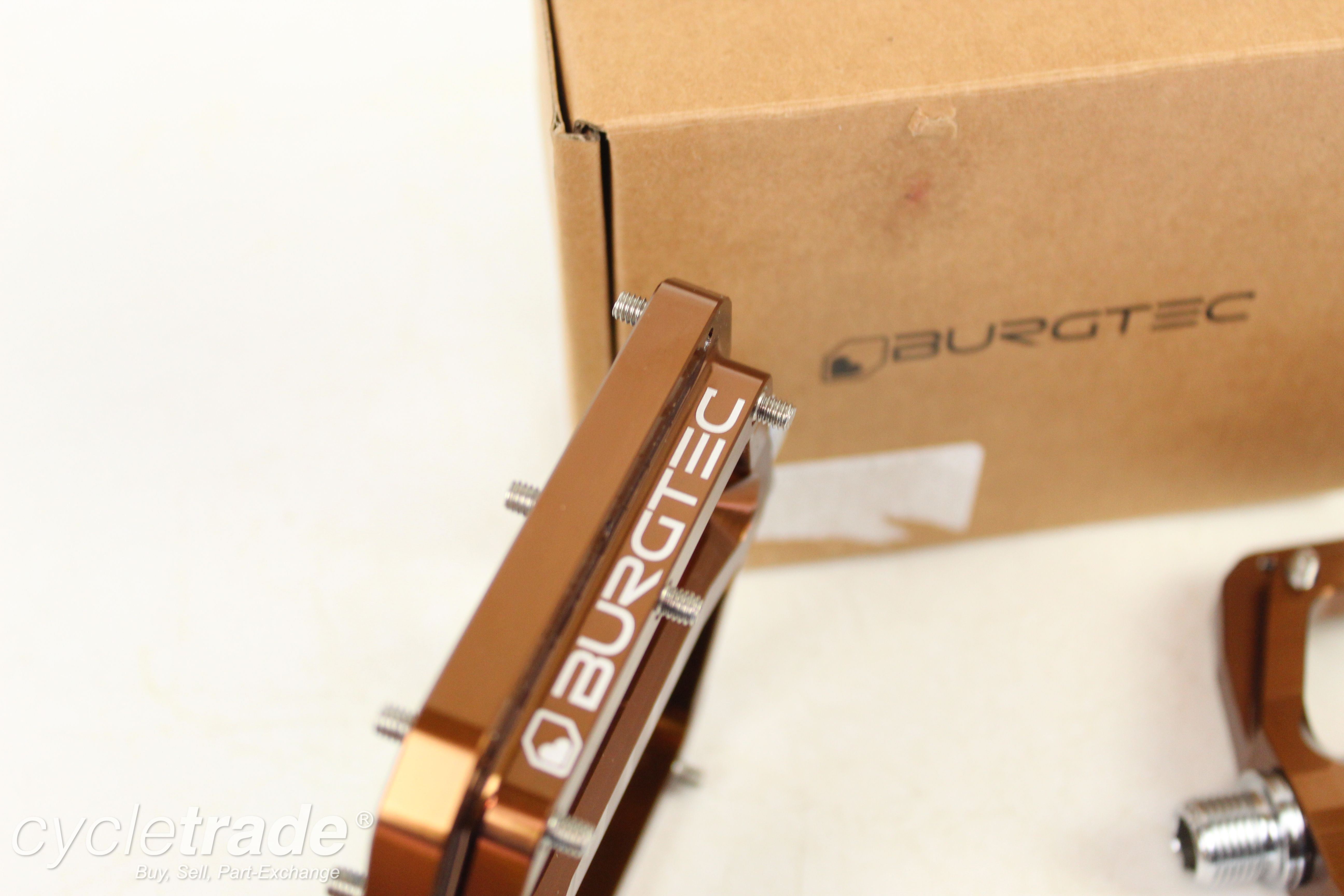 Flat Pedals - Burgtec Penthouse MK4 Kash Bronze- Grade A+ (New)