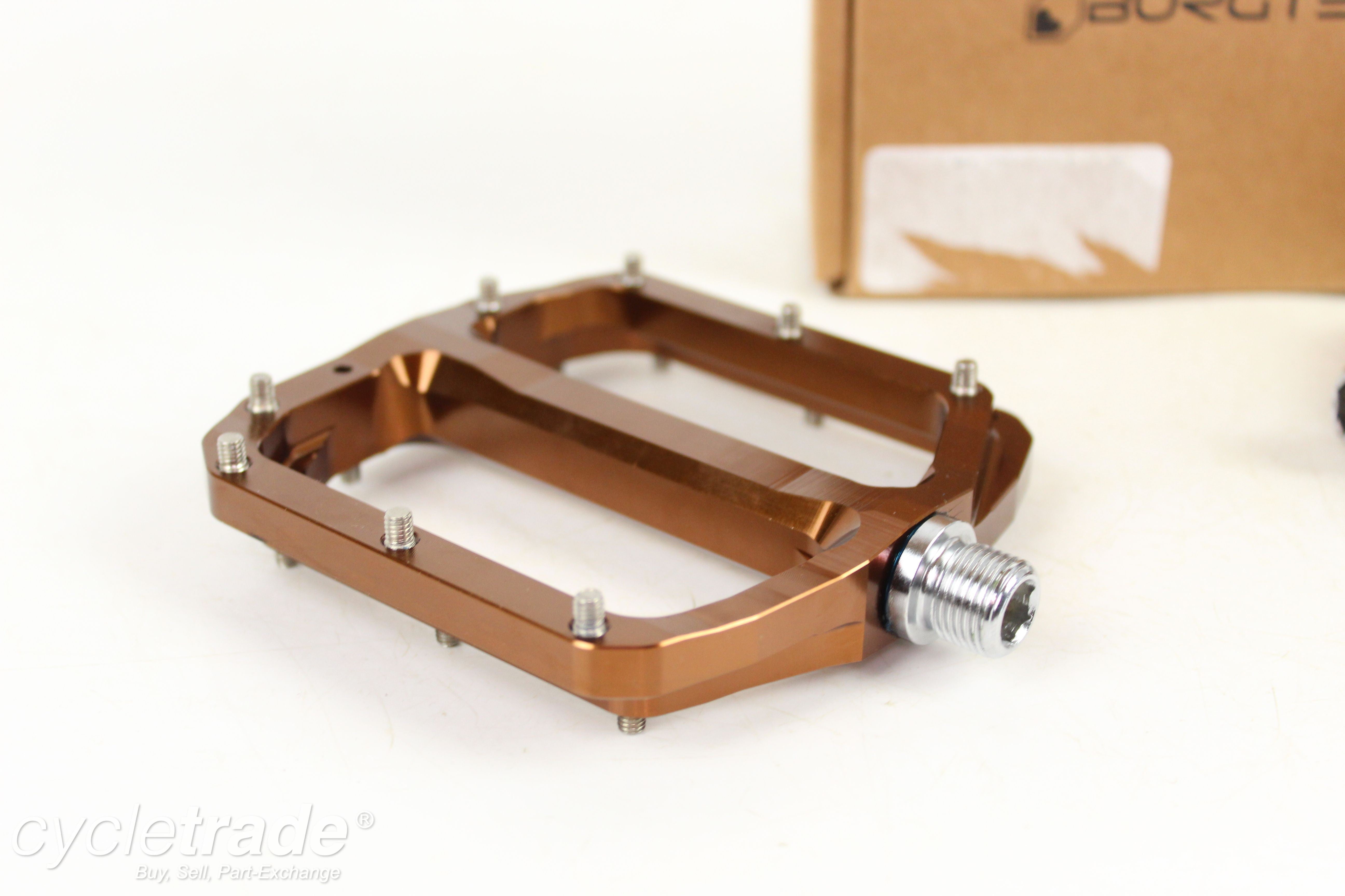 Flat Pedals - Burgtec Penthouse MK4 Kash Bronze- Grade A+ (New)