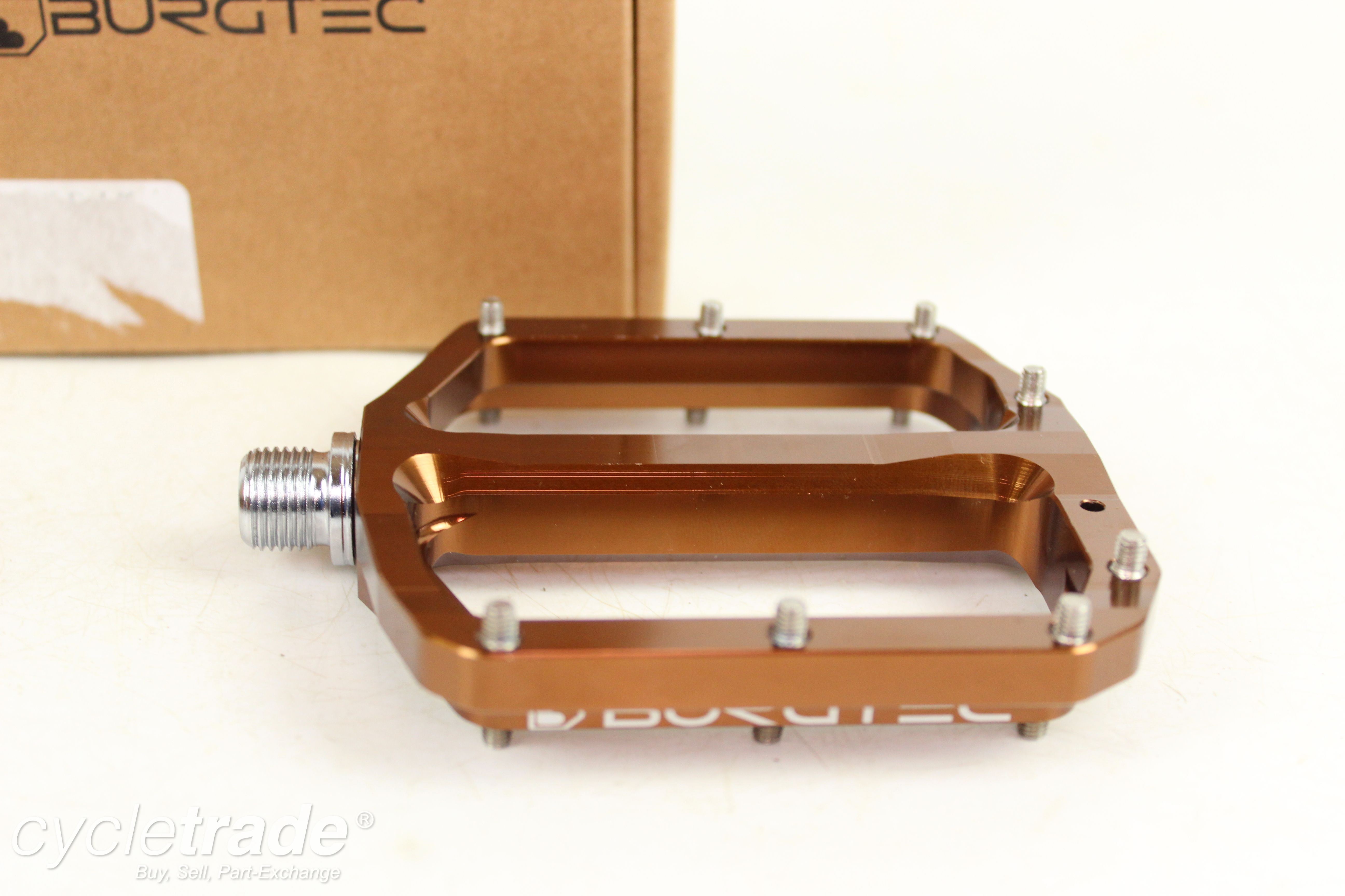 Flat Pedals - Burgtec Penthouse MK4 Kash Bronze- Grade A+ (New)