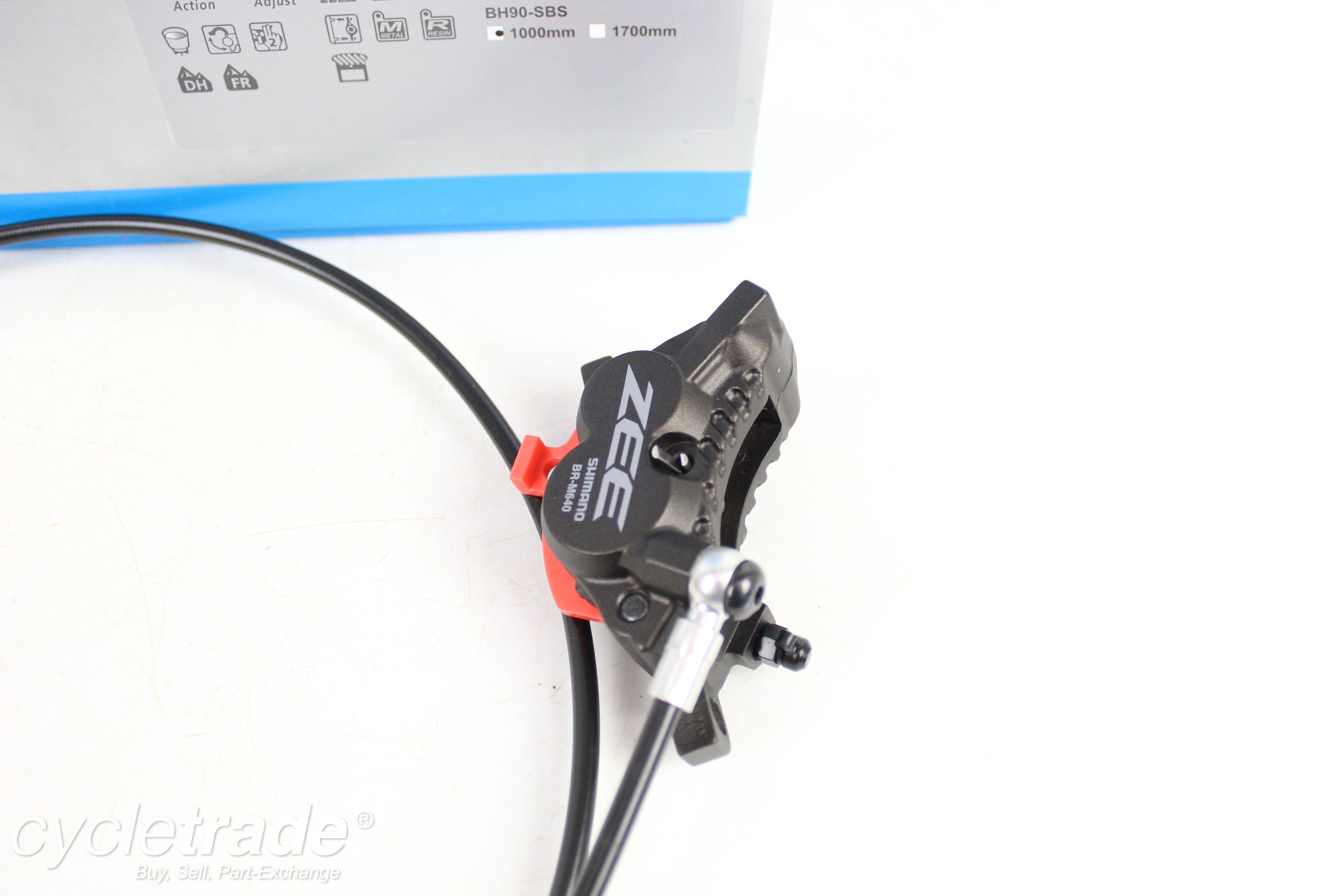 Front Hydraulic Disc Brake - Shimano ZEE BL/BR-M640 A+ (New)