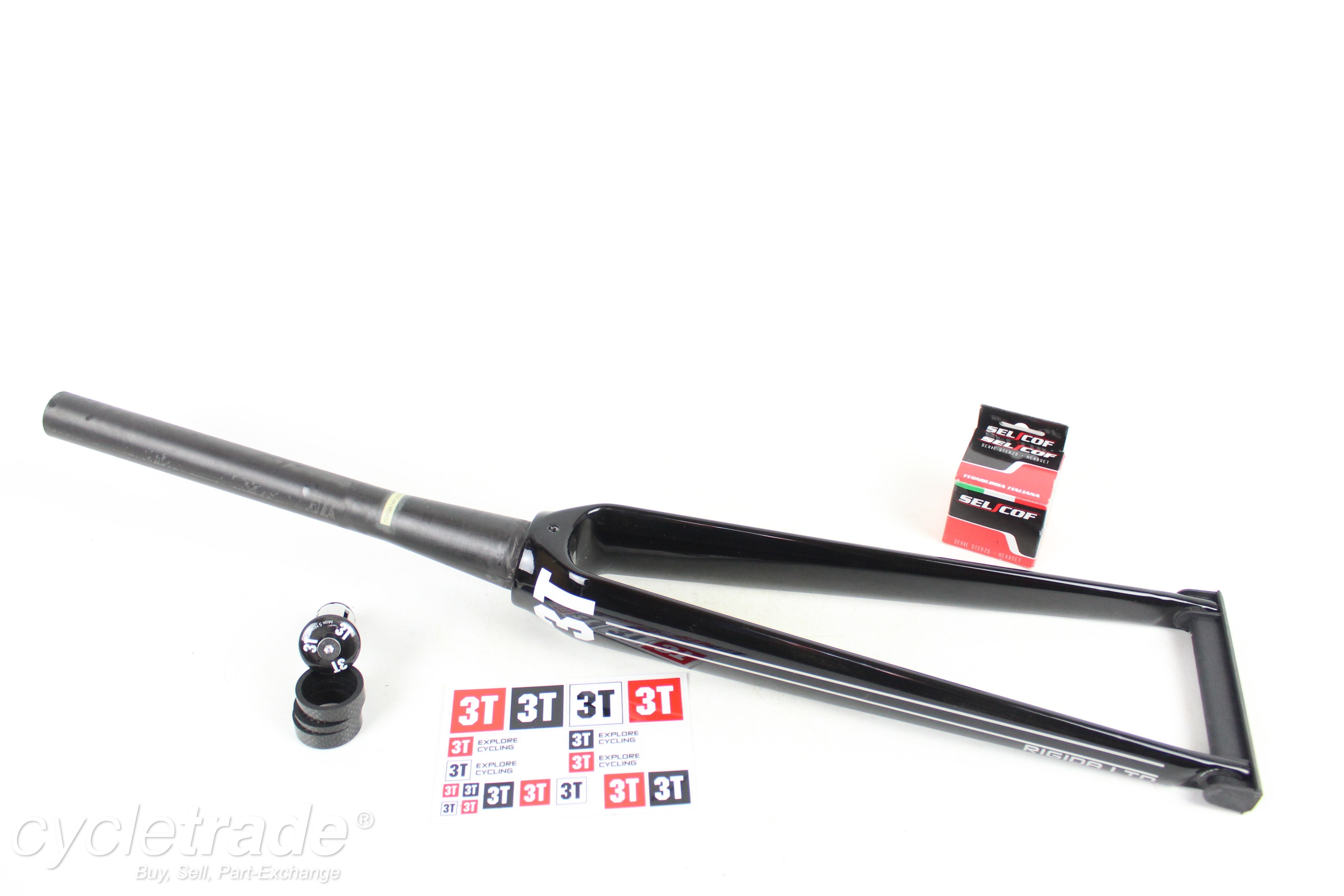 Carbon Road Fork -3T Rigida Ltd Tapered- Grade A – Probiketrader