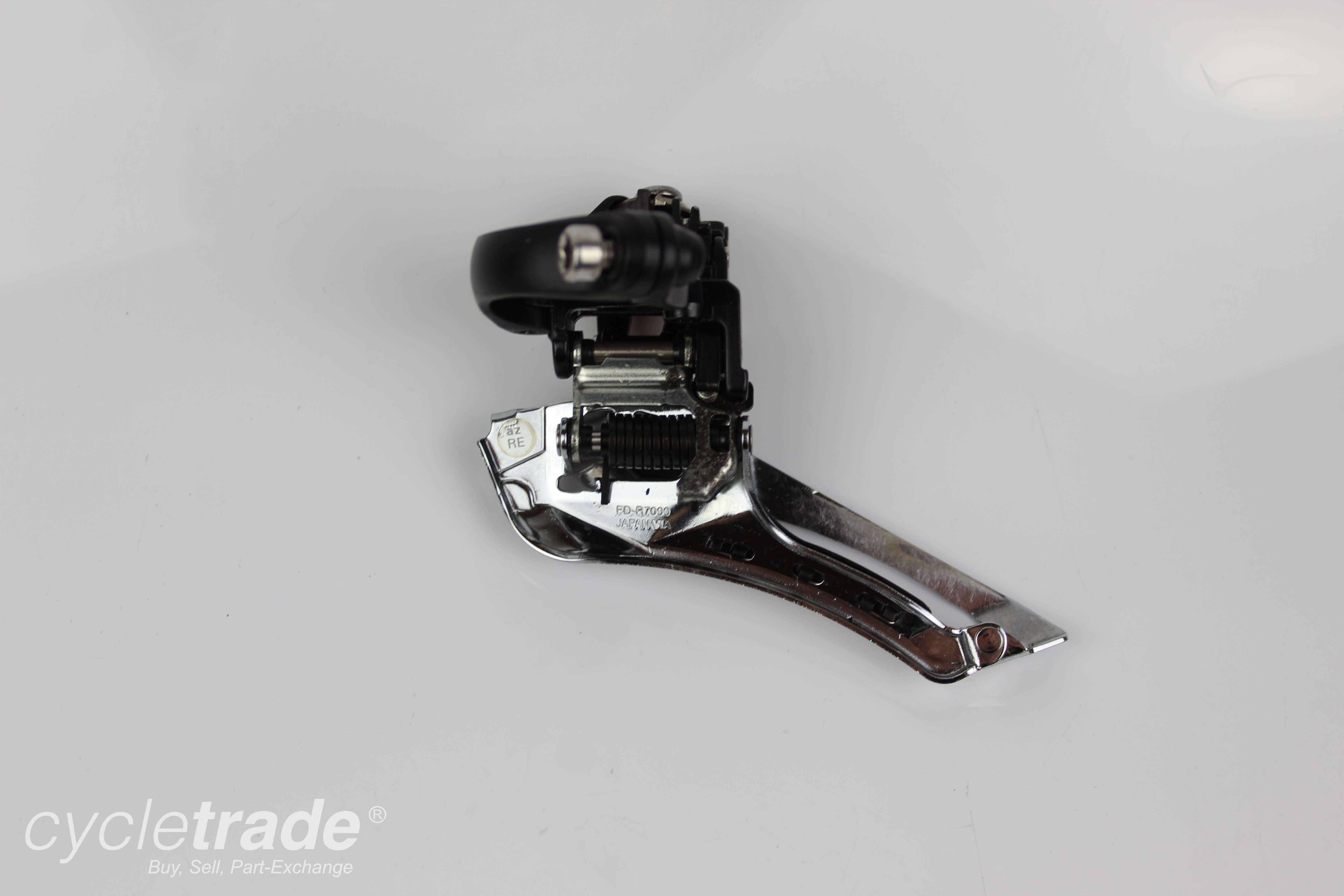 Front Derailleur- Shimano 105 FD-R7000 2x11 31.6mm Clamp On- Grade B