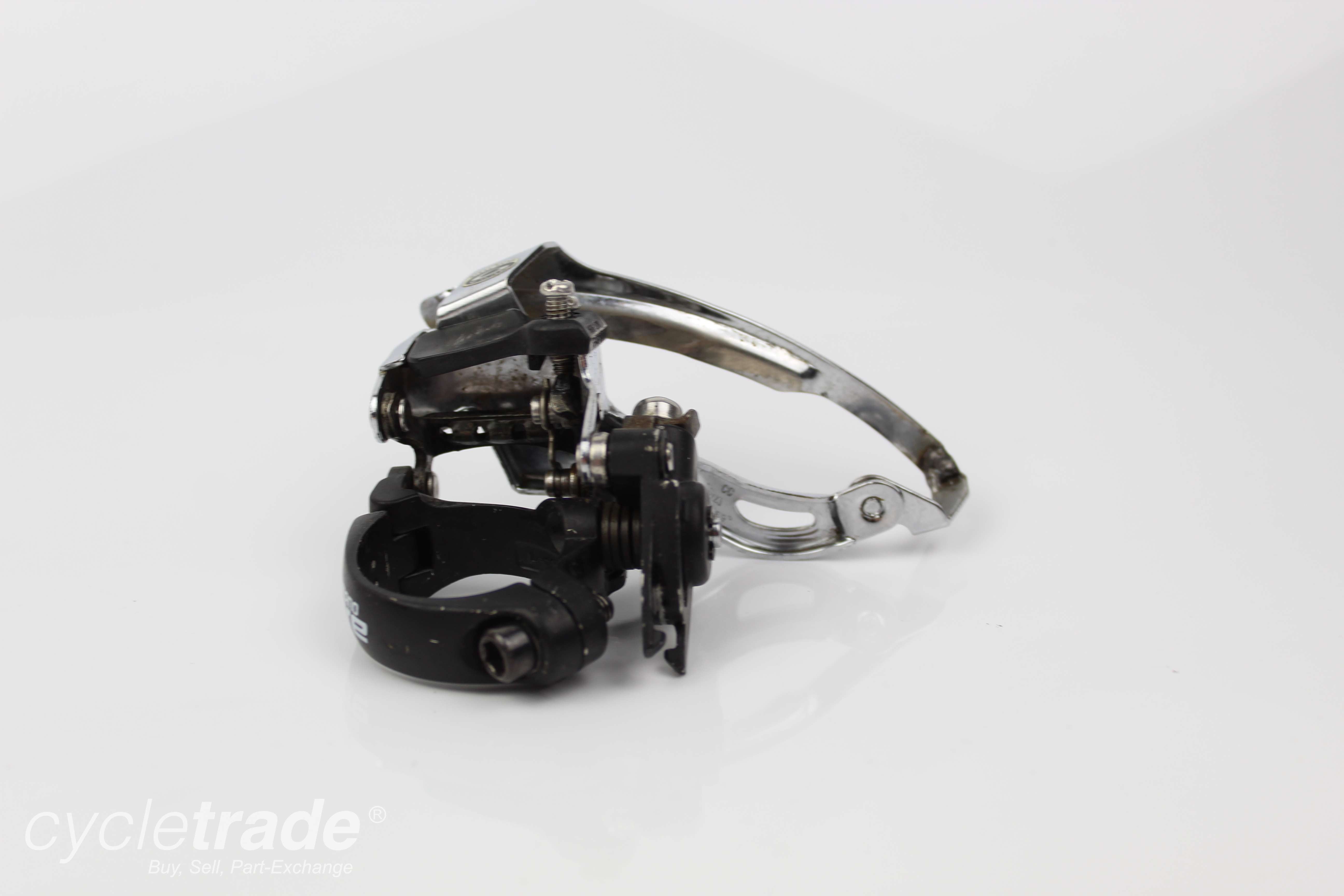 Front Derailleur- Shimano Deore FD-M510 3x9s 34.9mm Clamp On- Grade C