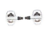 Pedals- Shimano PD-A520 Clipless SPD Silver- Grade C