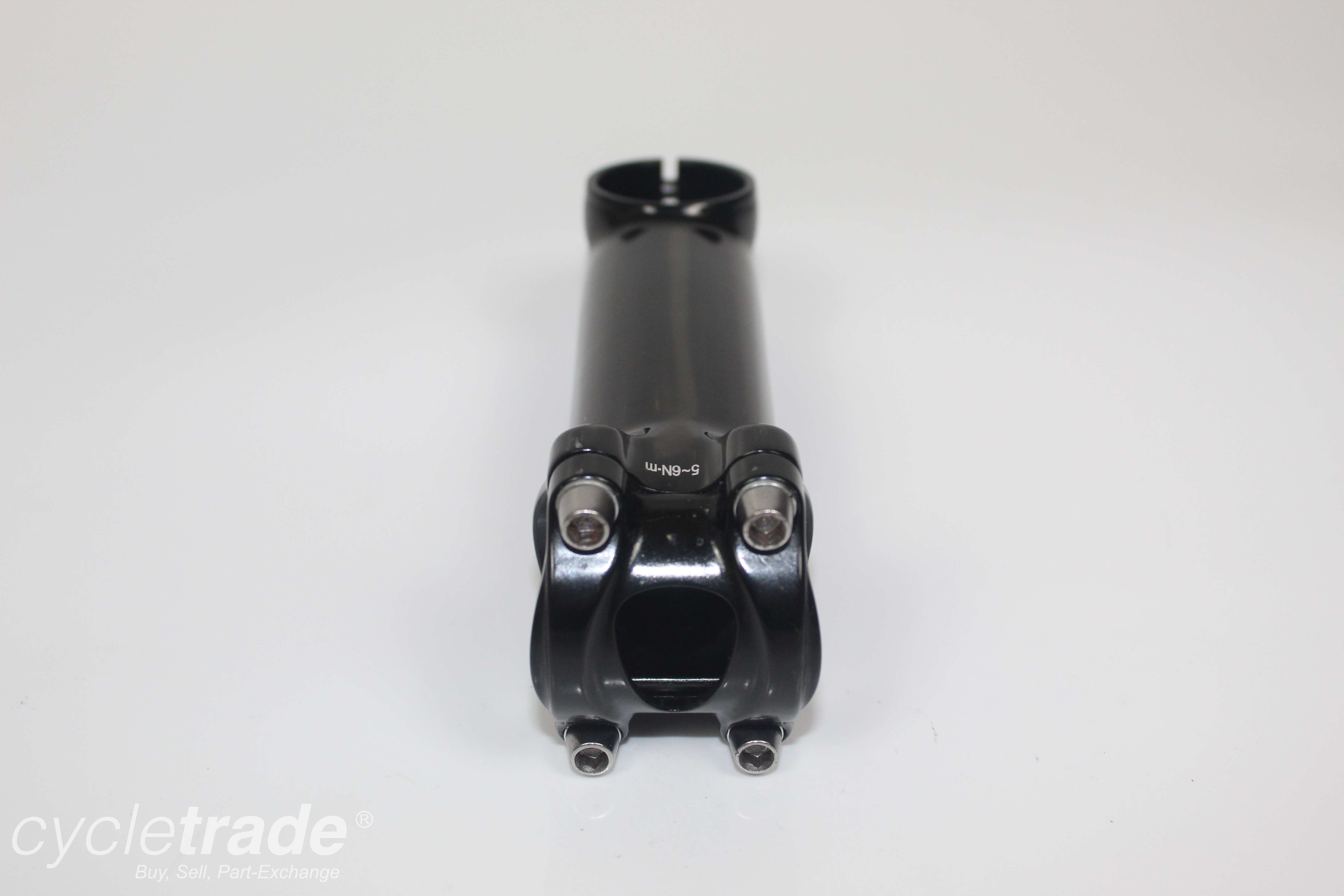 Road/MTB Stem - Plain Gloss Black 31.8 110mm - Grade A-