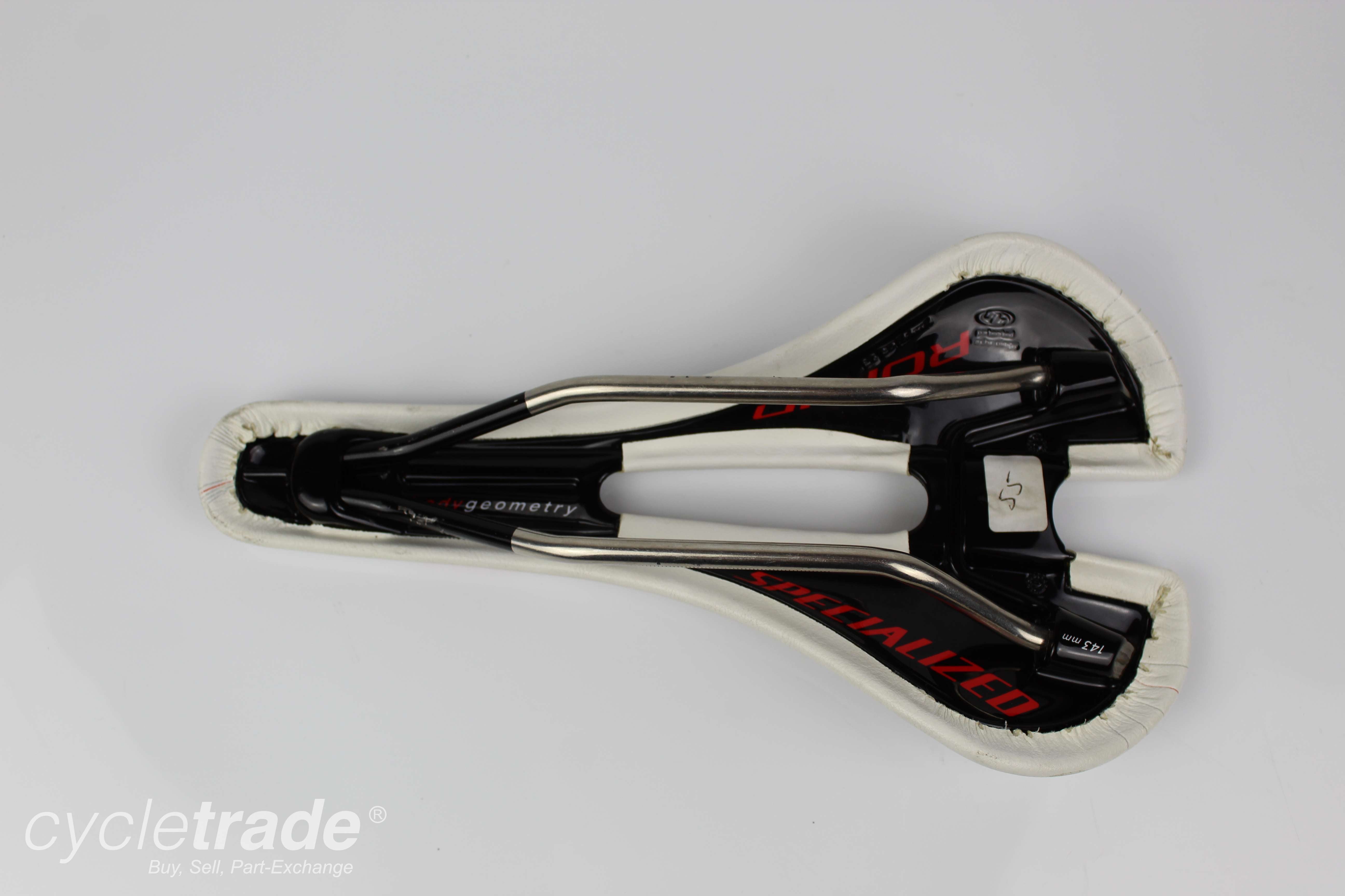 Road Saddle- Specialized Romin Expert 143x270mm White- Grade B
