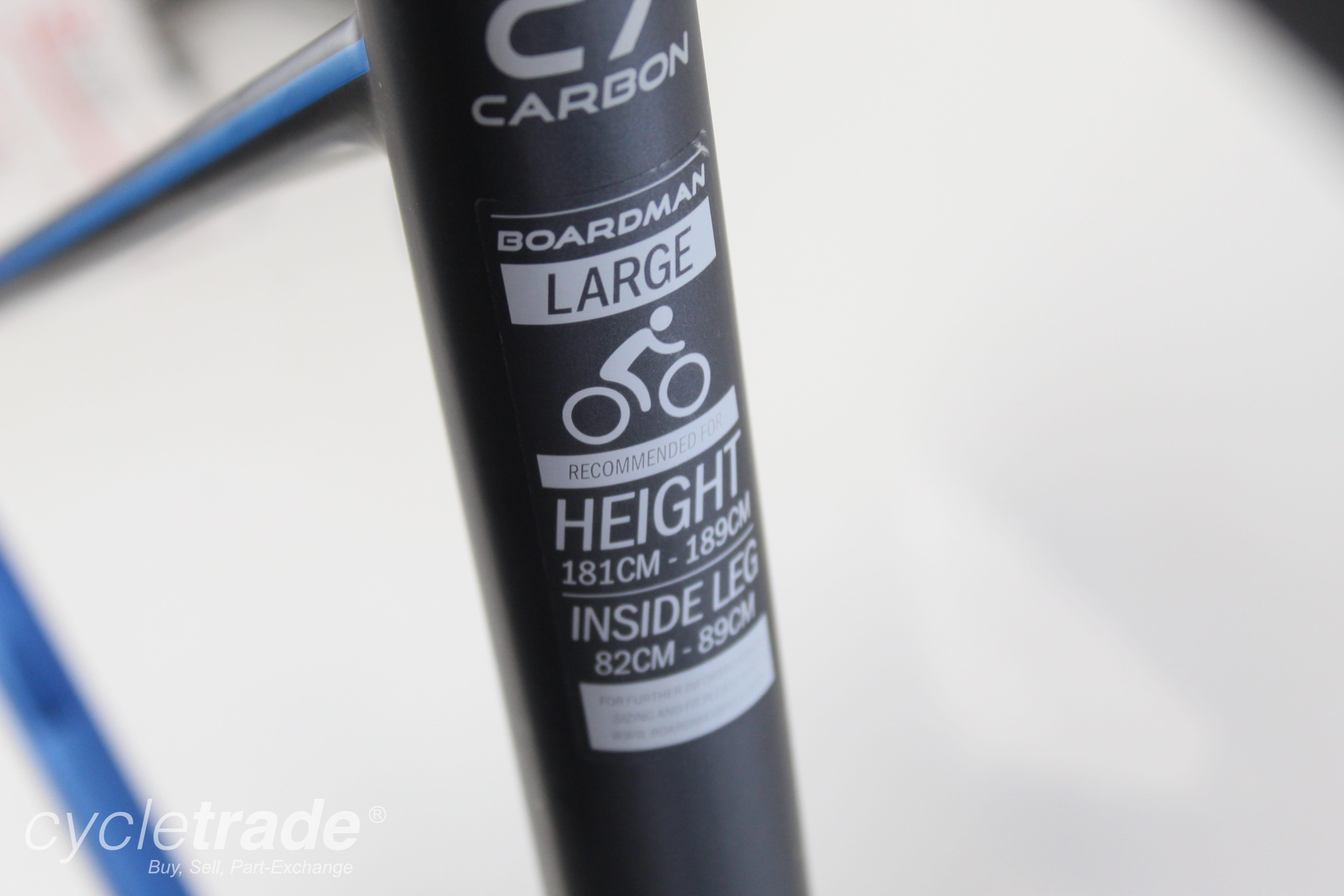 NEW Carbon Frameset - Boardman SLR 8.9 Large - Grade A+