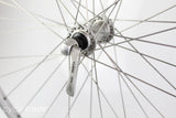 700c Road Rim Wheelset - Shimano Deore FH/HB-M590, 9 Speed - Grade B+