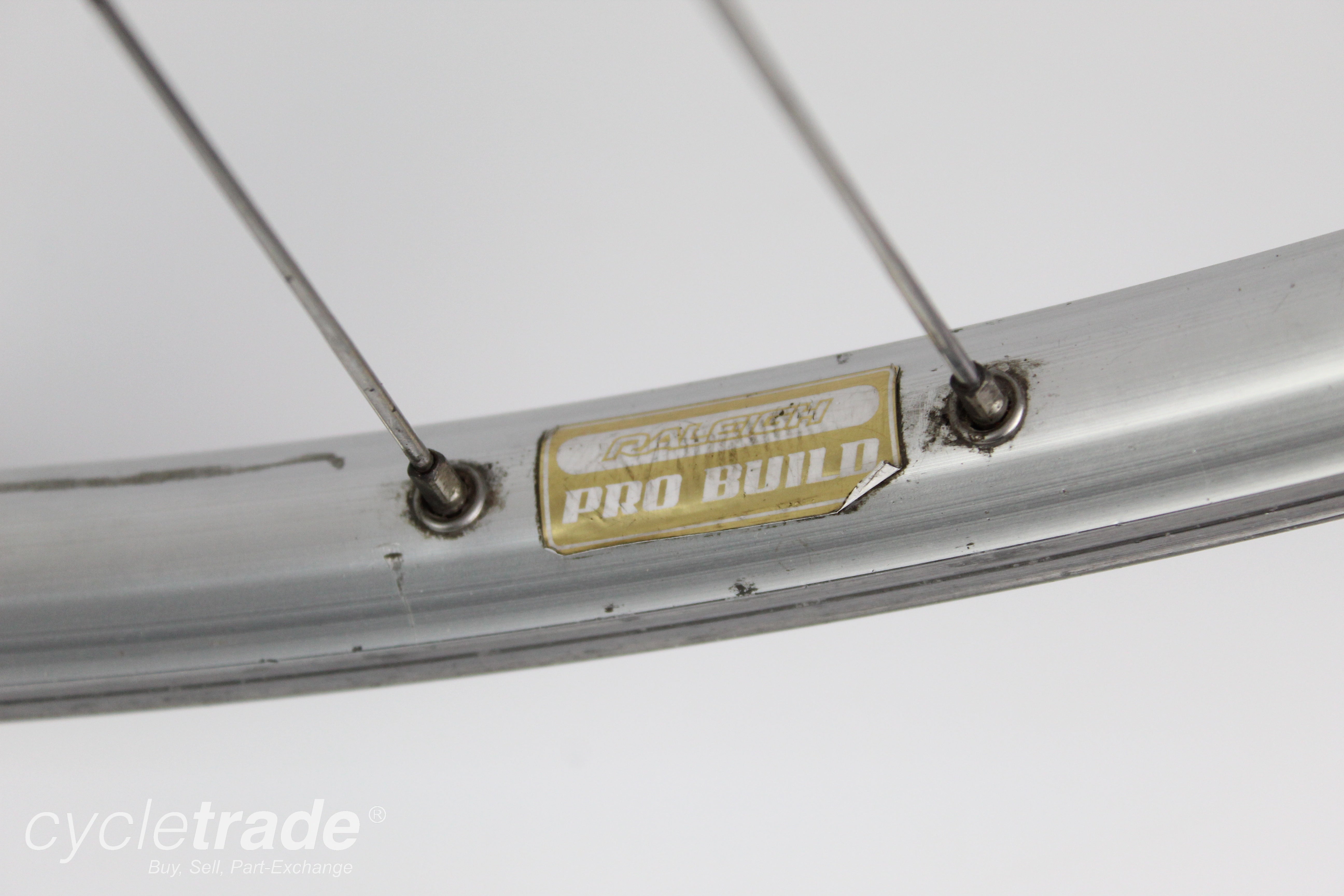 700c Road Rim Wheelset - Shimano Deore FH/HB-M590, 9 Speed - Grade B+