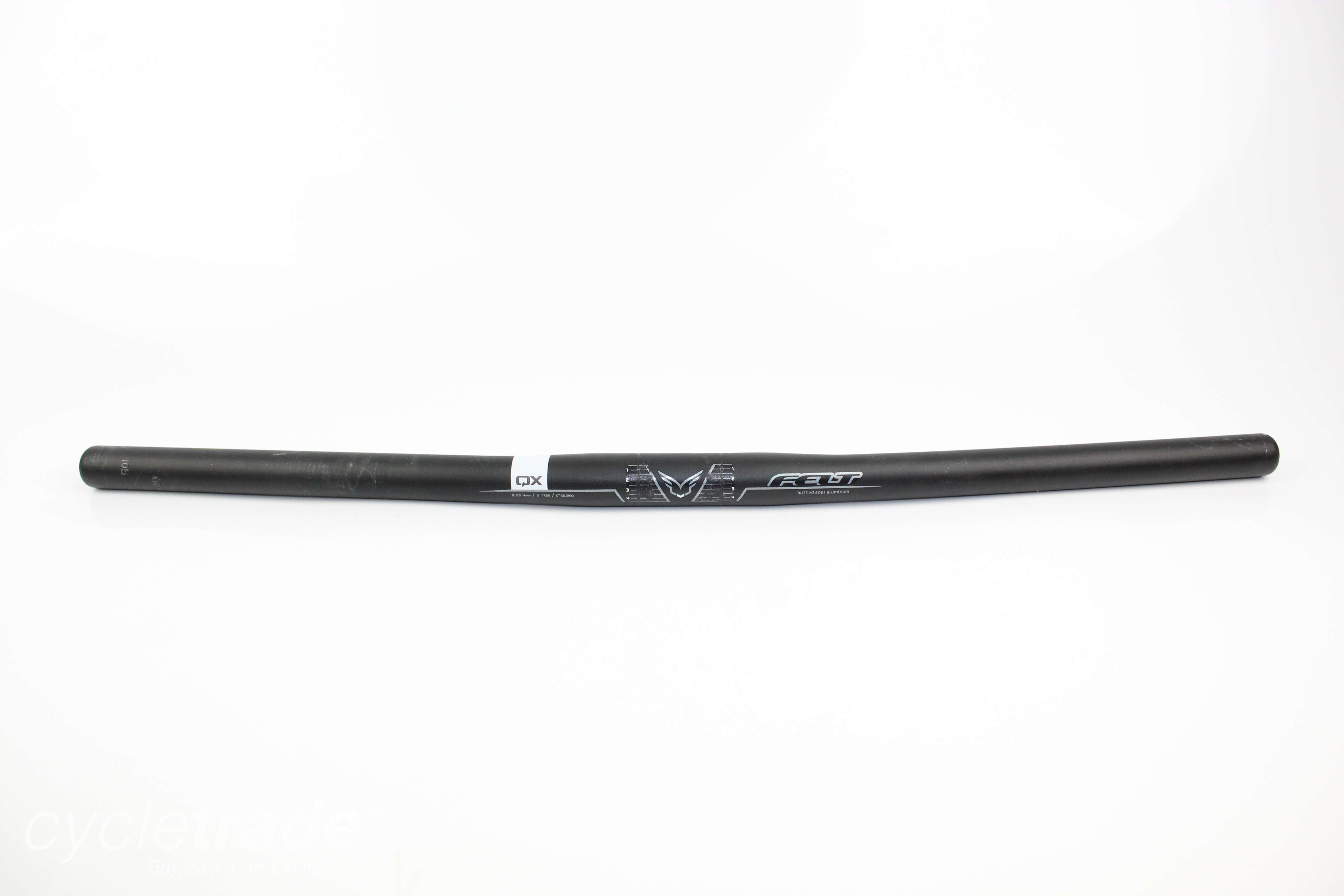 Flat Handlebars - Felt QX 605mm 25.4mm Clamp - Grade B